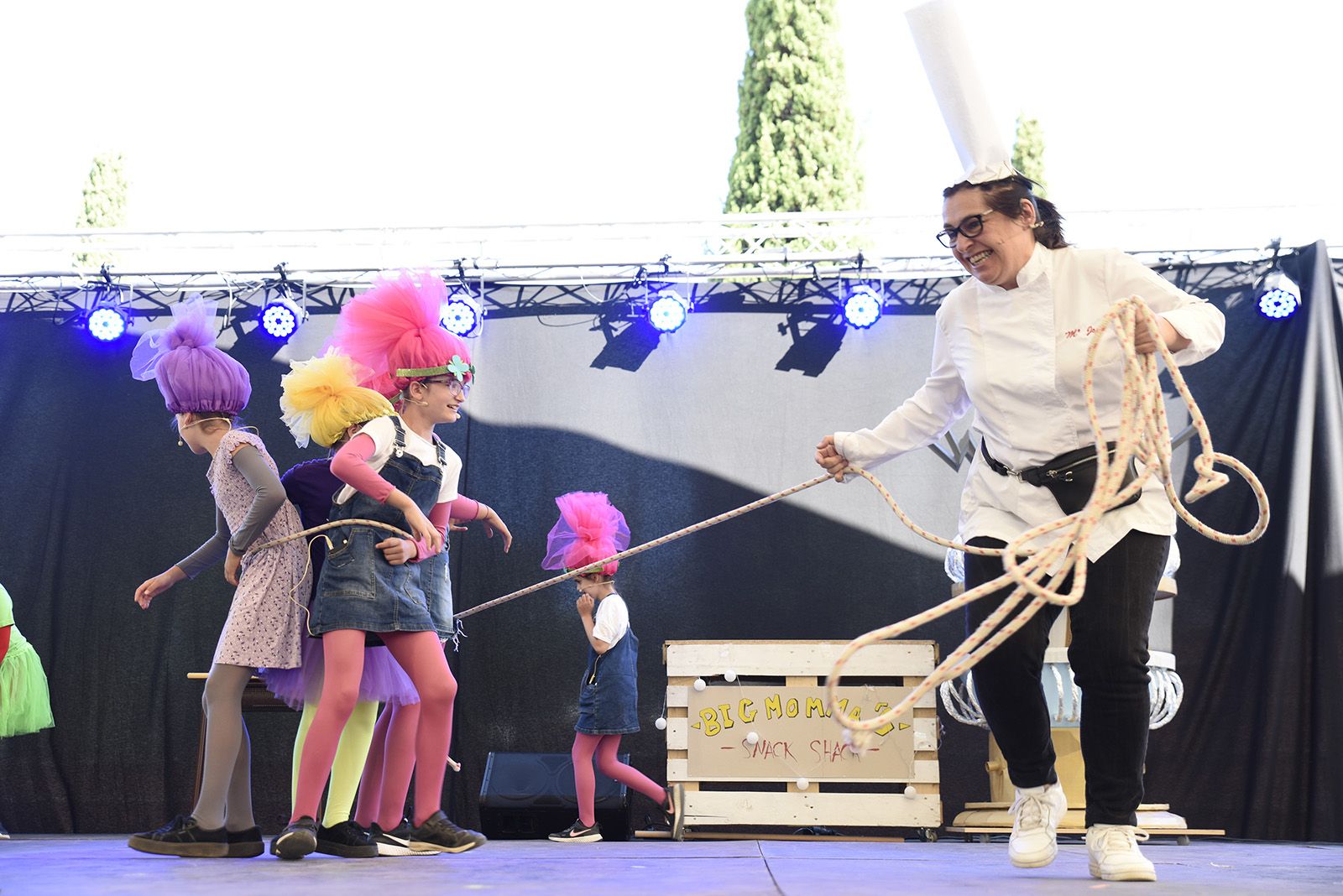 Teatre Musical amb l'Aula de so. Foto: Bernat Millet.