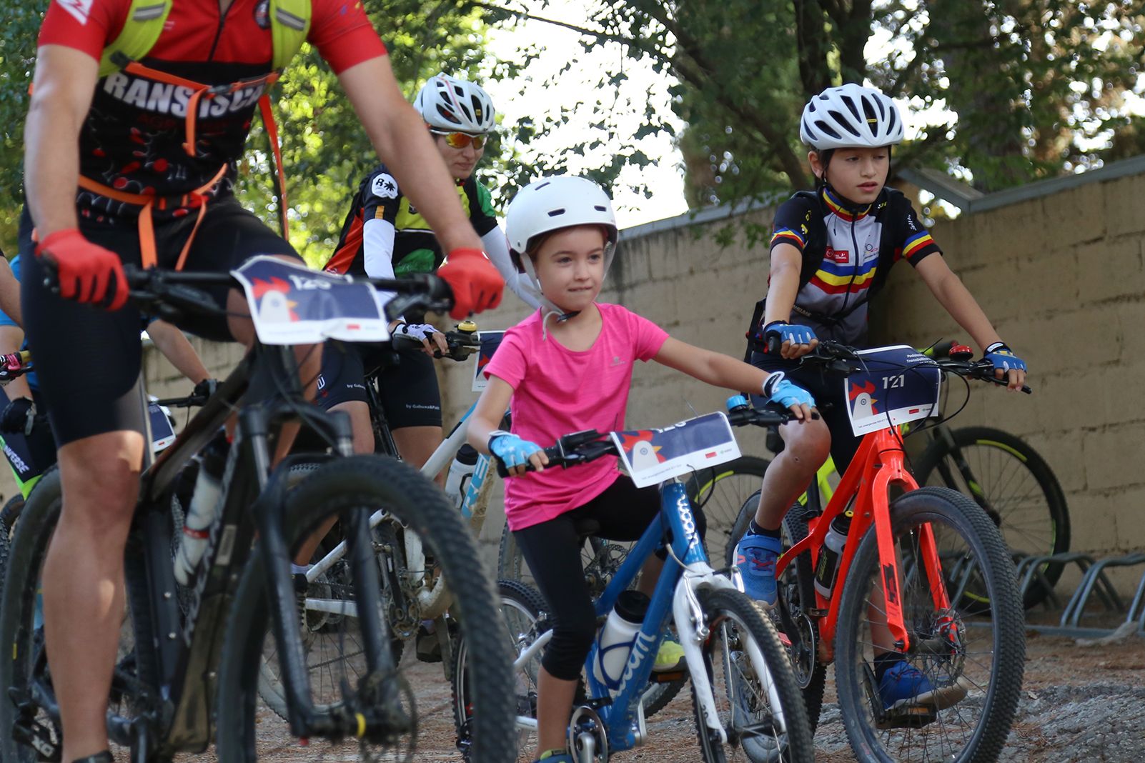 Pedalada BTT Transgalliners. Foto: Anna Bassa