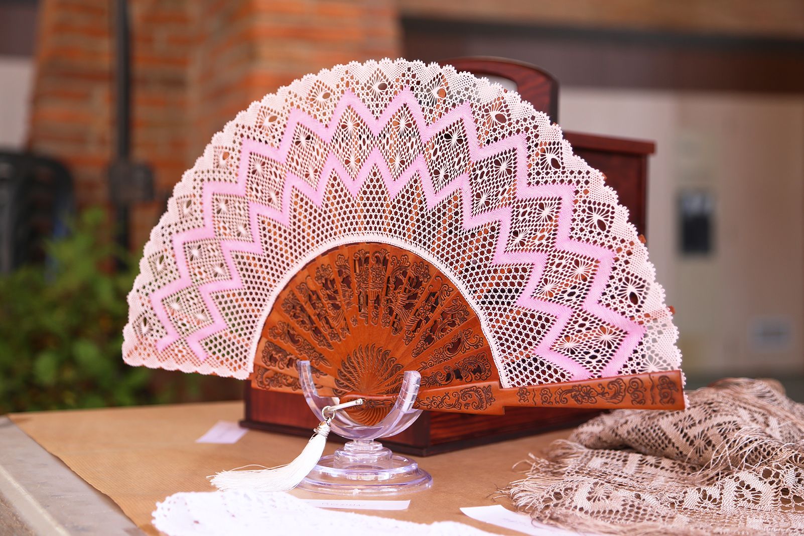 Mostra de punta al coixí. Foto: Anna Bassa