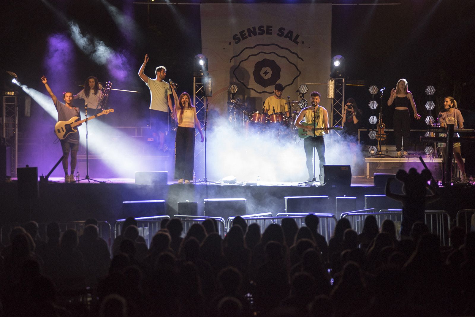 Sense sal, en concert. Foto: Bernat Millet.