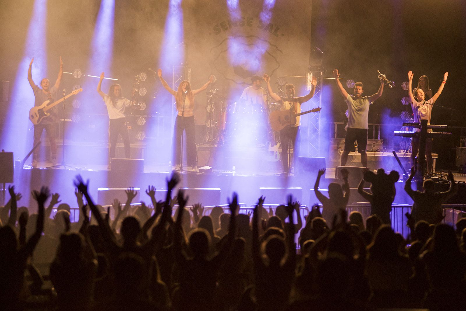 Sense sal, en concert. Foto: Bernat Millet.