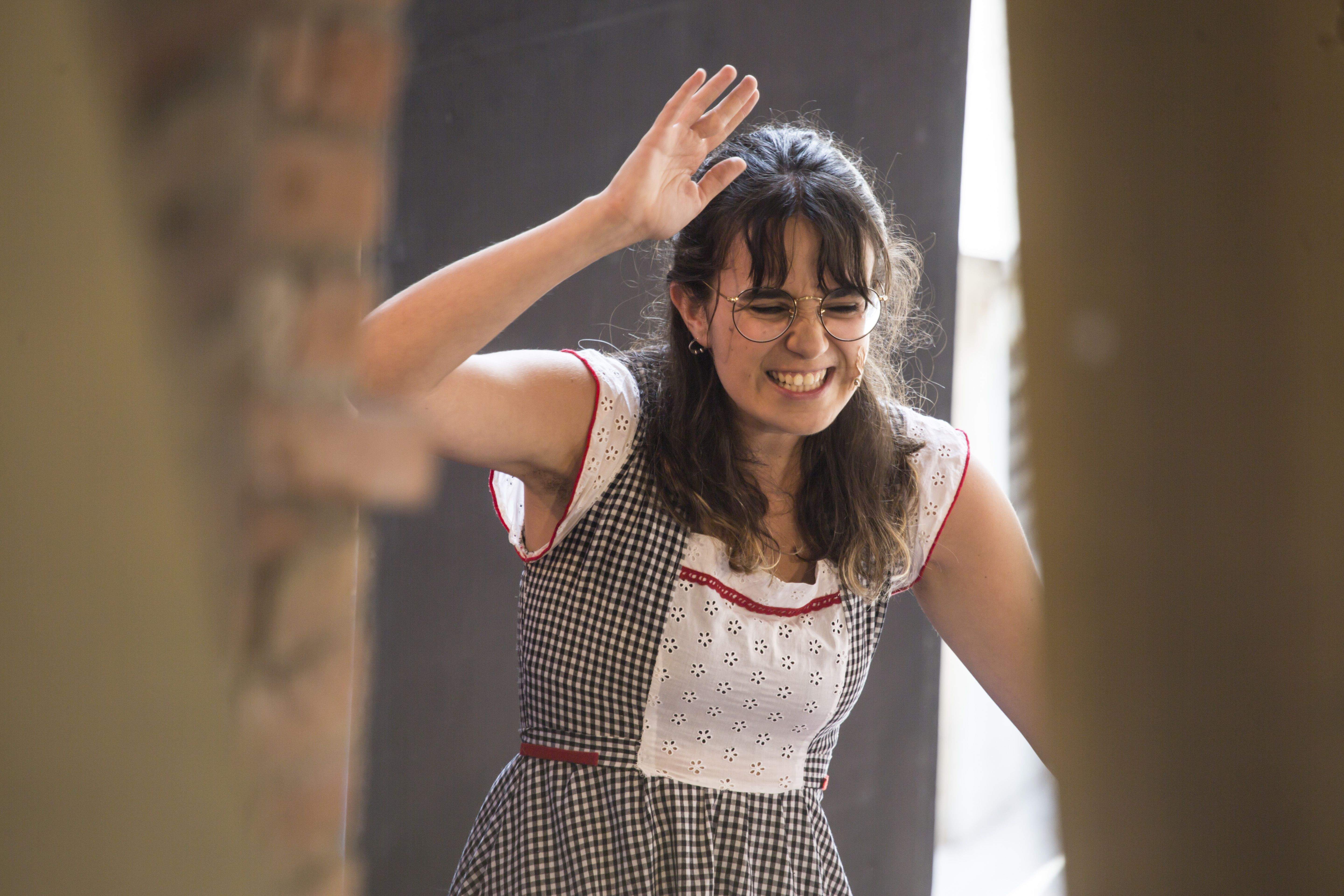 Titelles: "Embolicant la troca" amb la Cia. Sim Salabim. Foto: Àngel Bravo