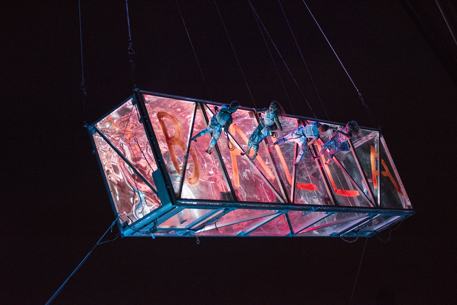 "Eufòria" dansa vertical. Foto: Bernat Millet.