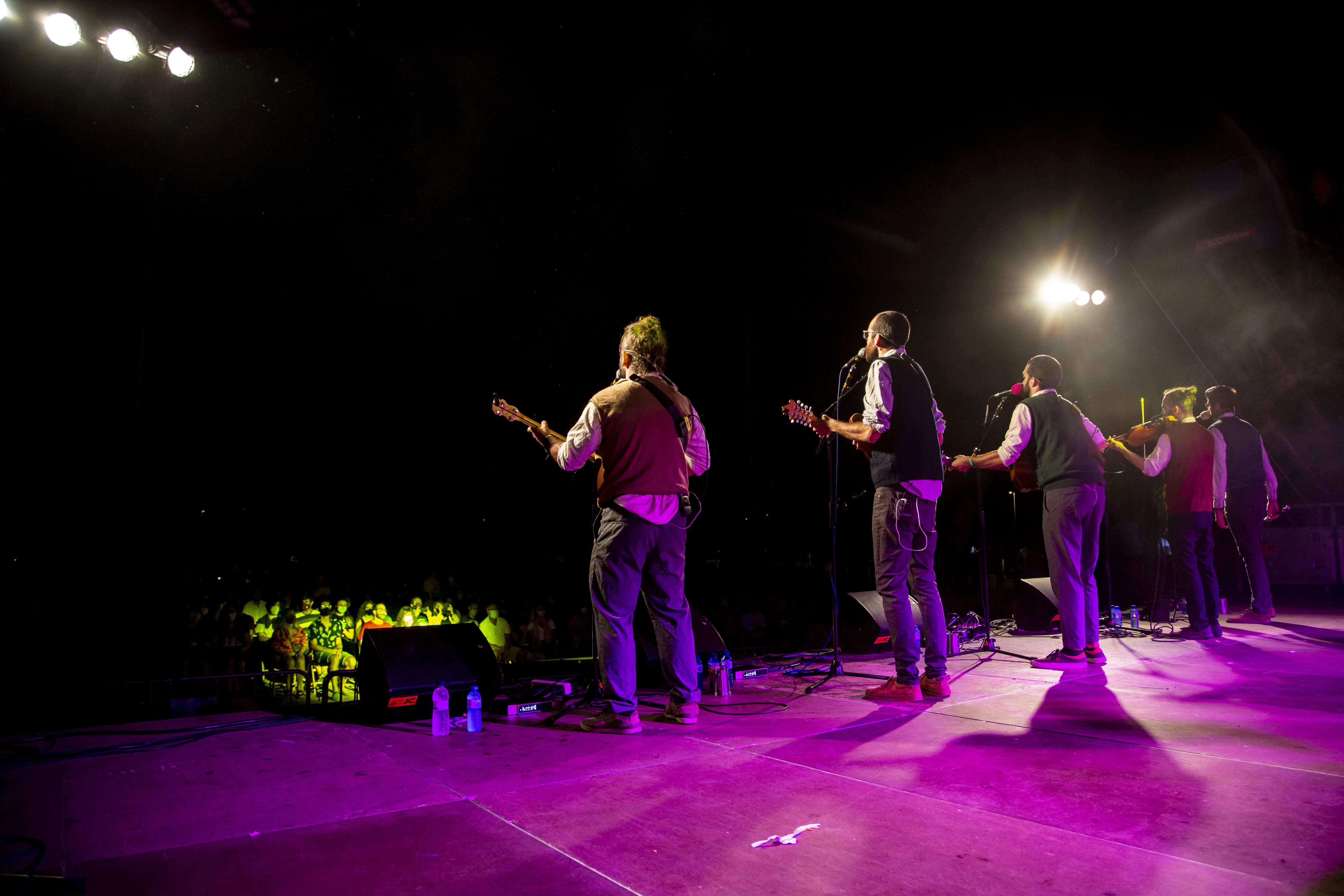 El Pony Pisador, en concert. Foto: Àngel Bravo