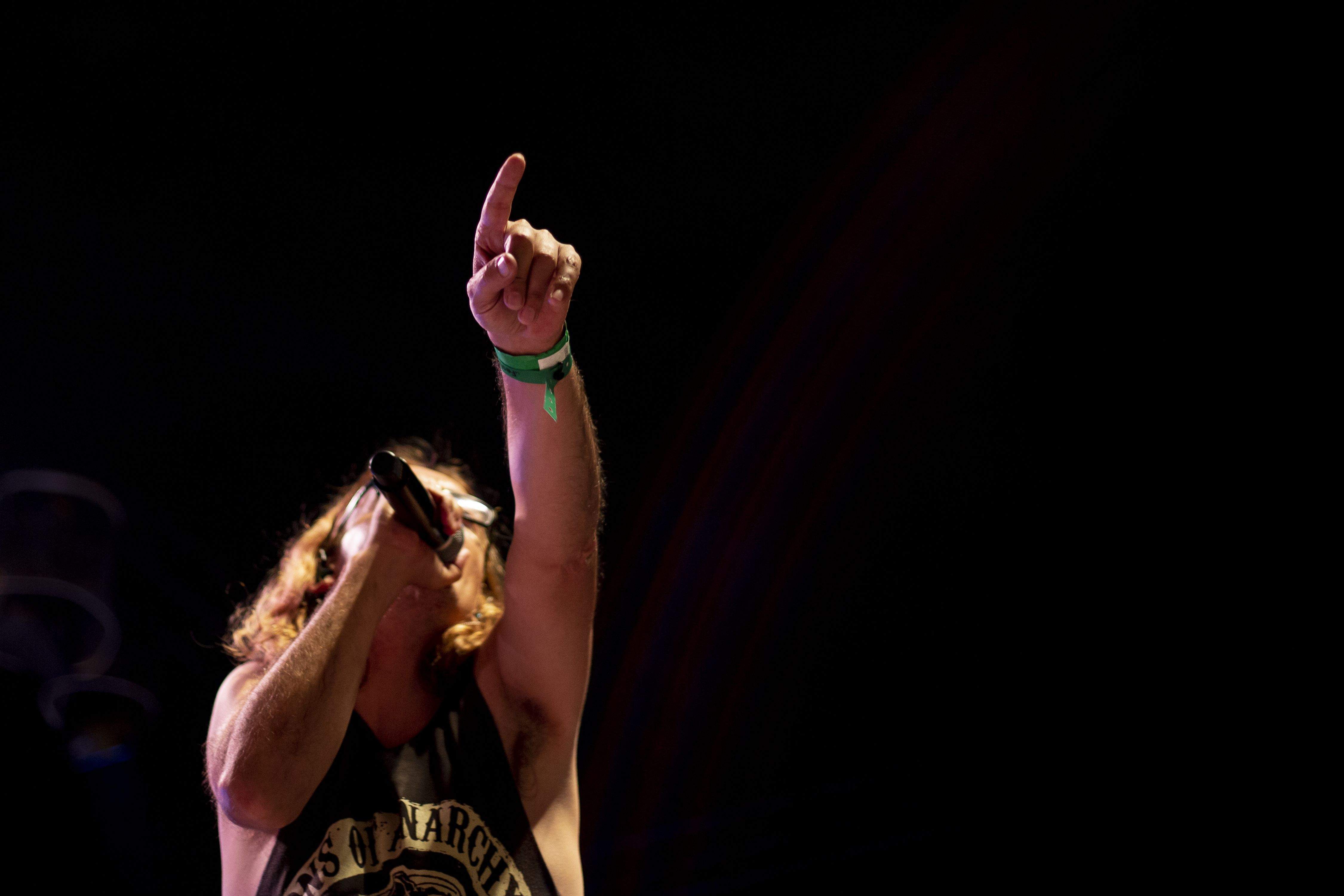 Buhos, en concert. Foto: Àngel Bravo