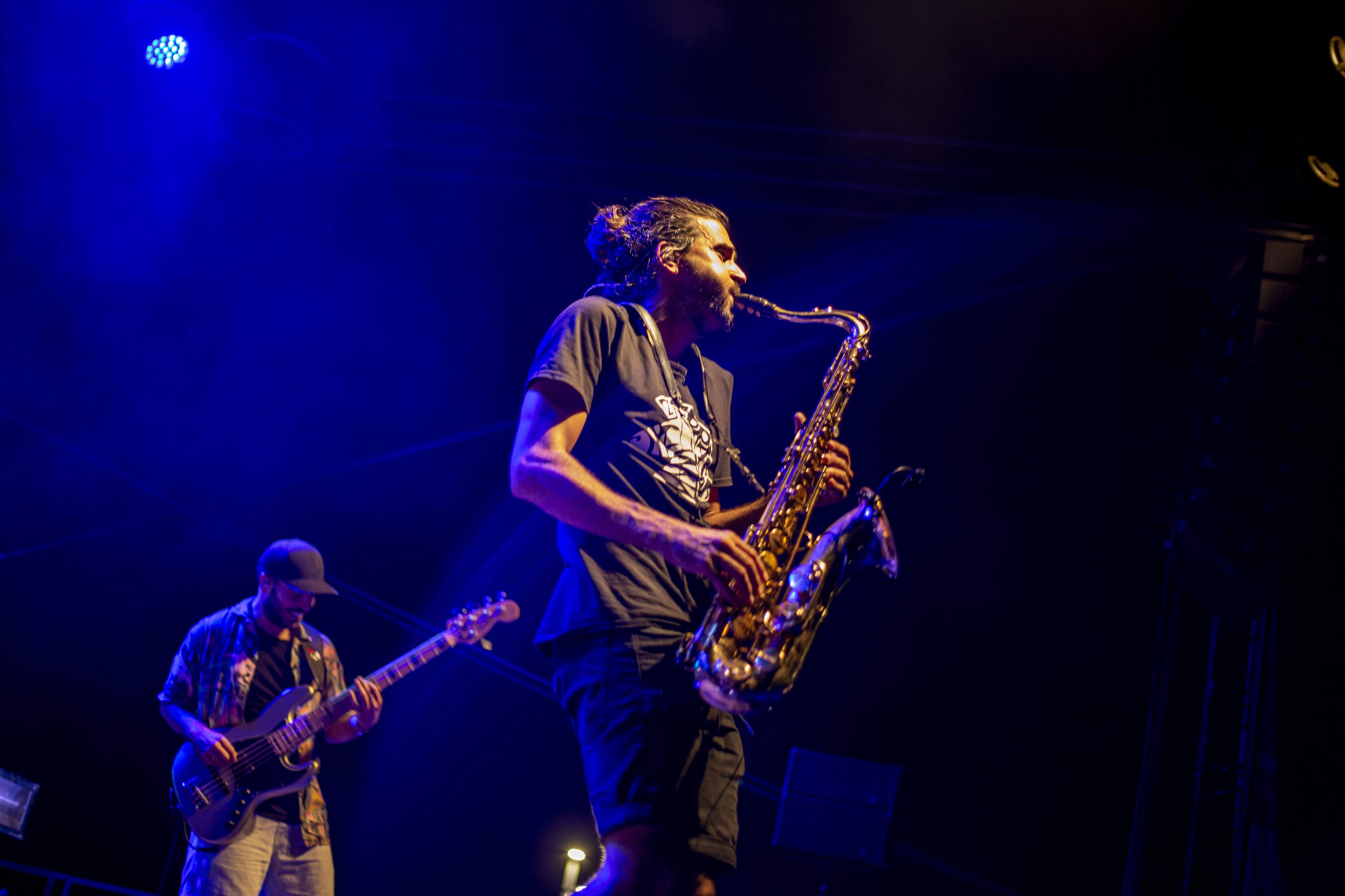 Buhos, en concert. Foto: Àngel Bravo