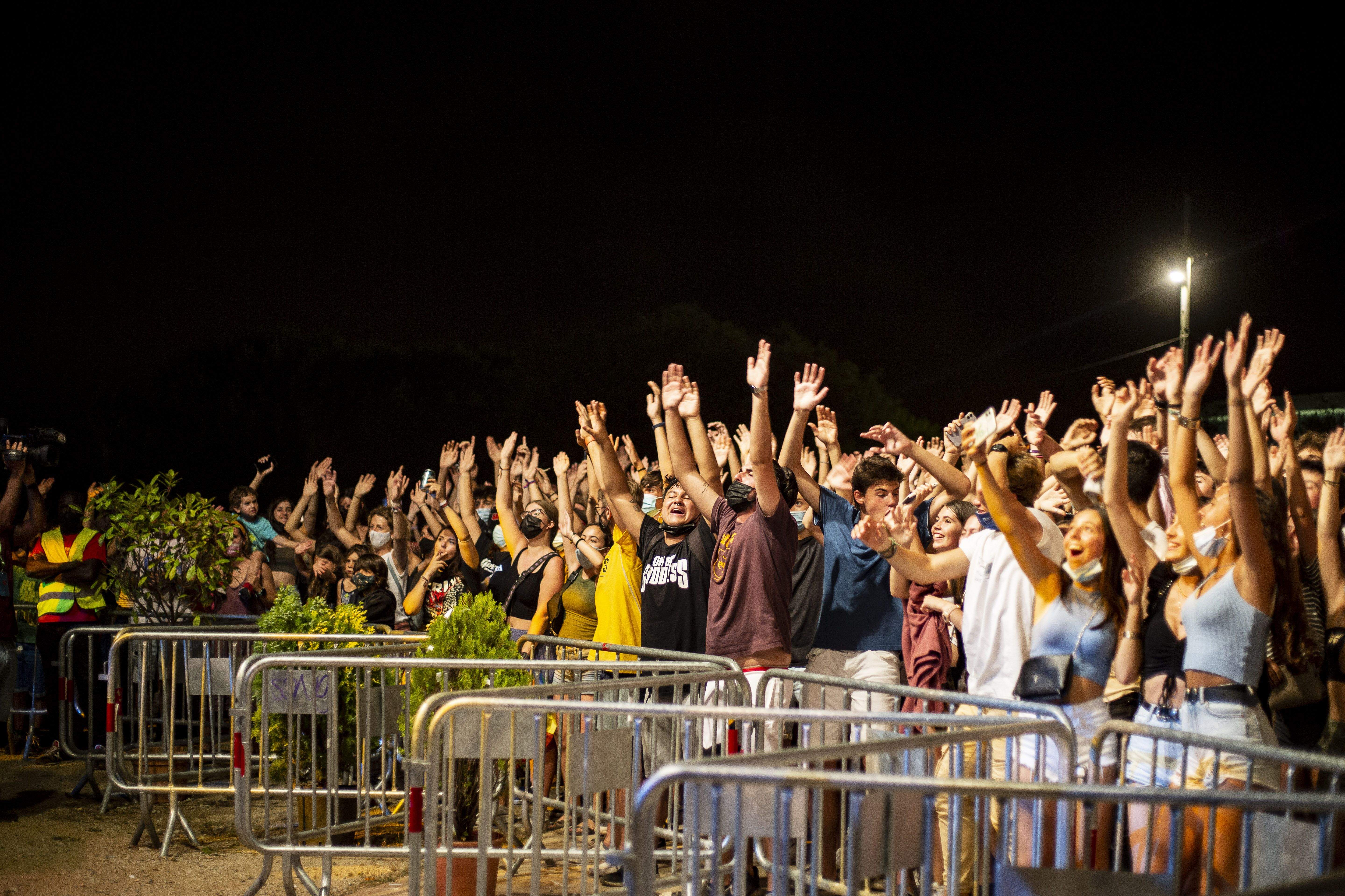 Buhos, en concert. Foto: Àngel Bravo