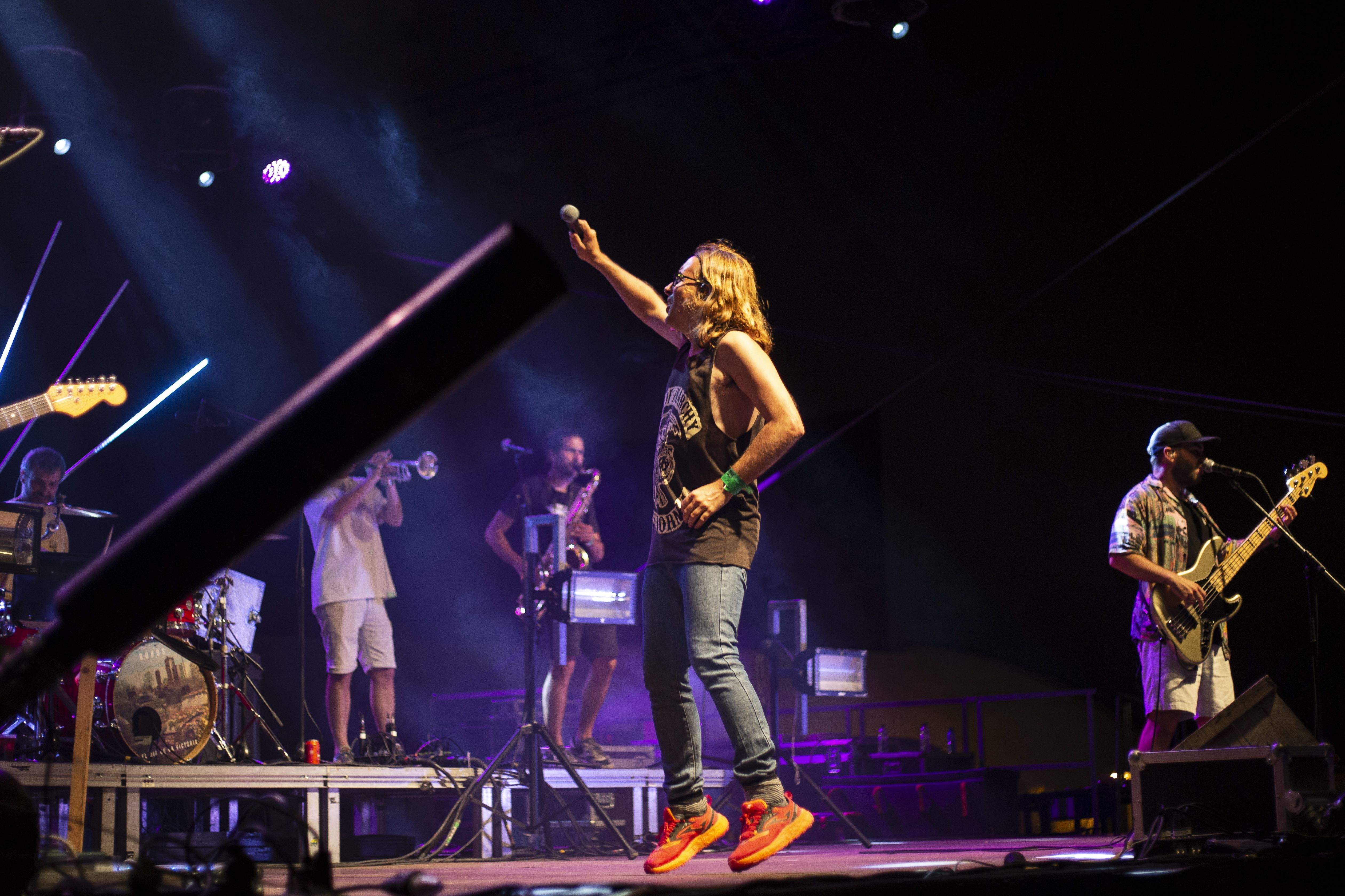 Buhos, en concert. Foto: Àngel Bravo