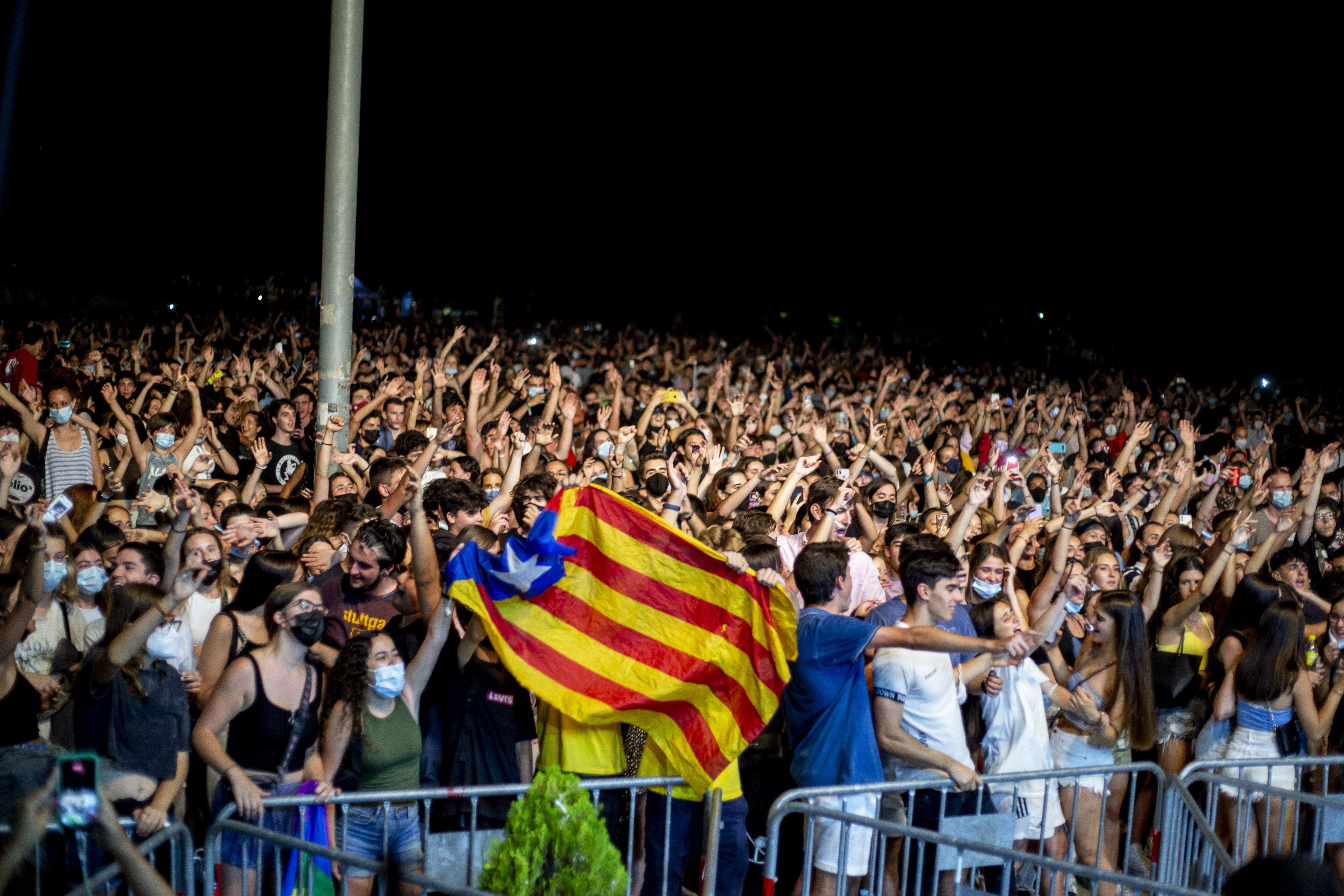 Buhos, en concert. Foto: Àngel Bravo