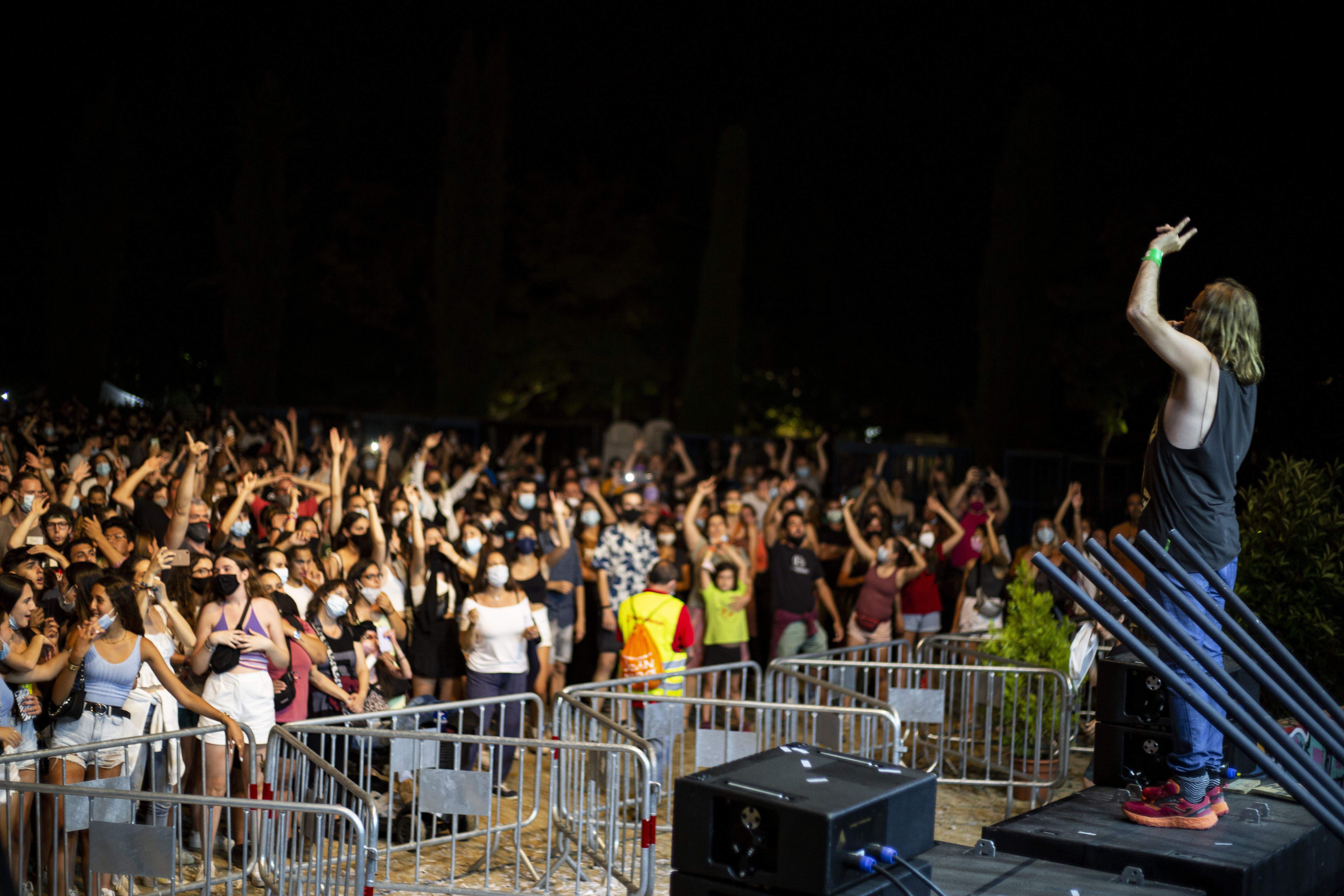 Buhos, en concert. Foto: Àngel Bravo