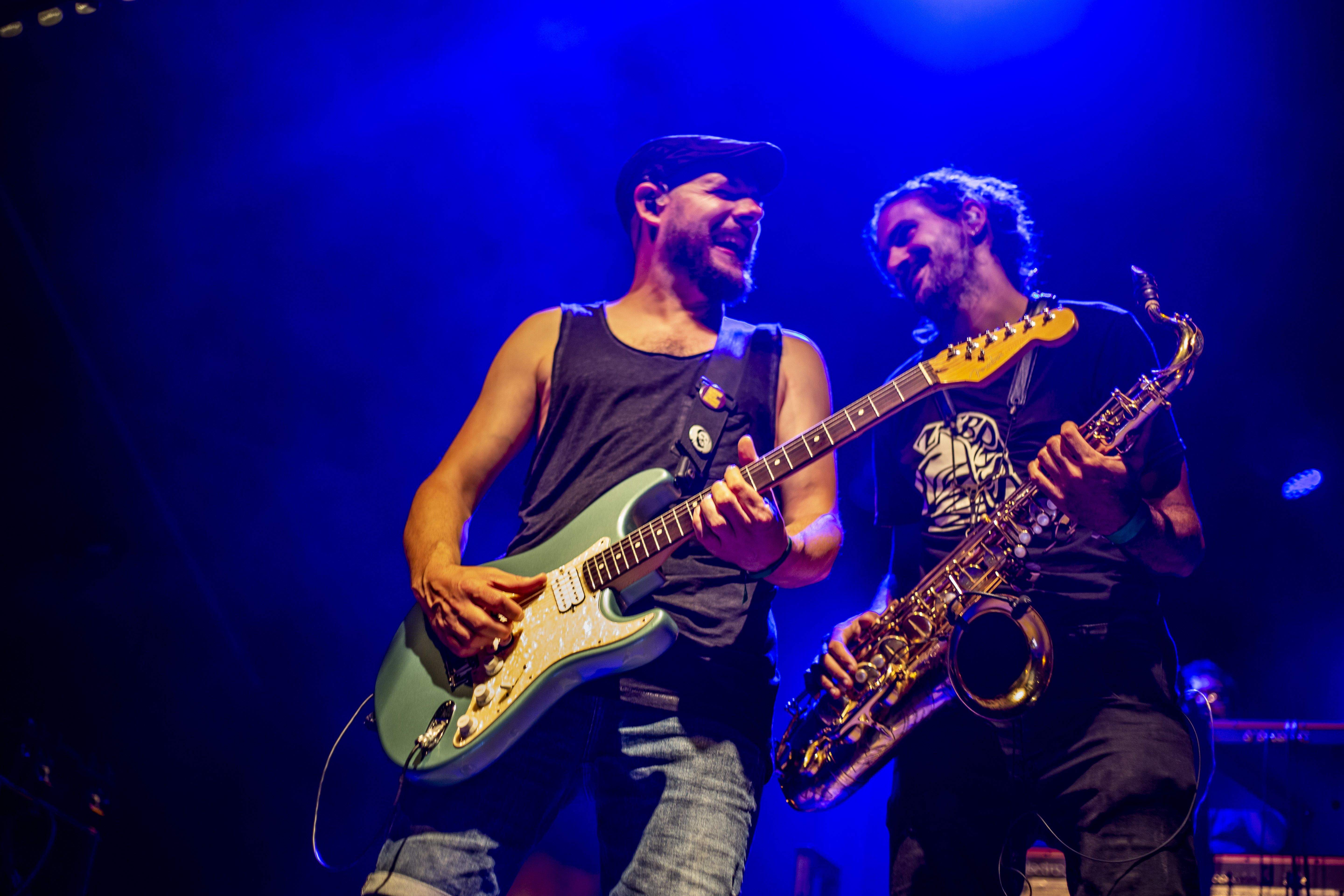 Buhos, en concert. Foto: Àngel Bravo