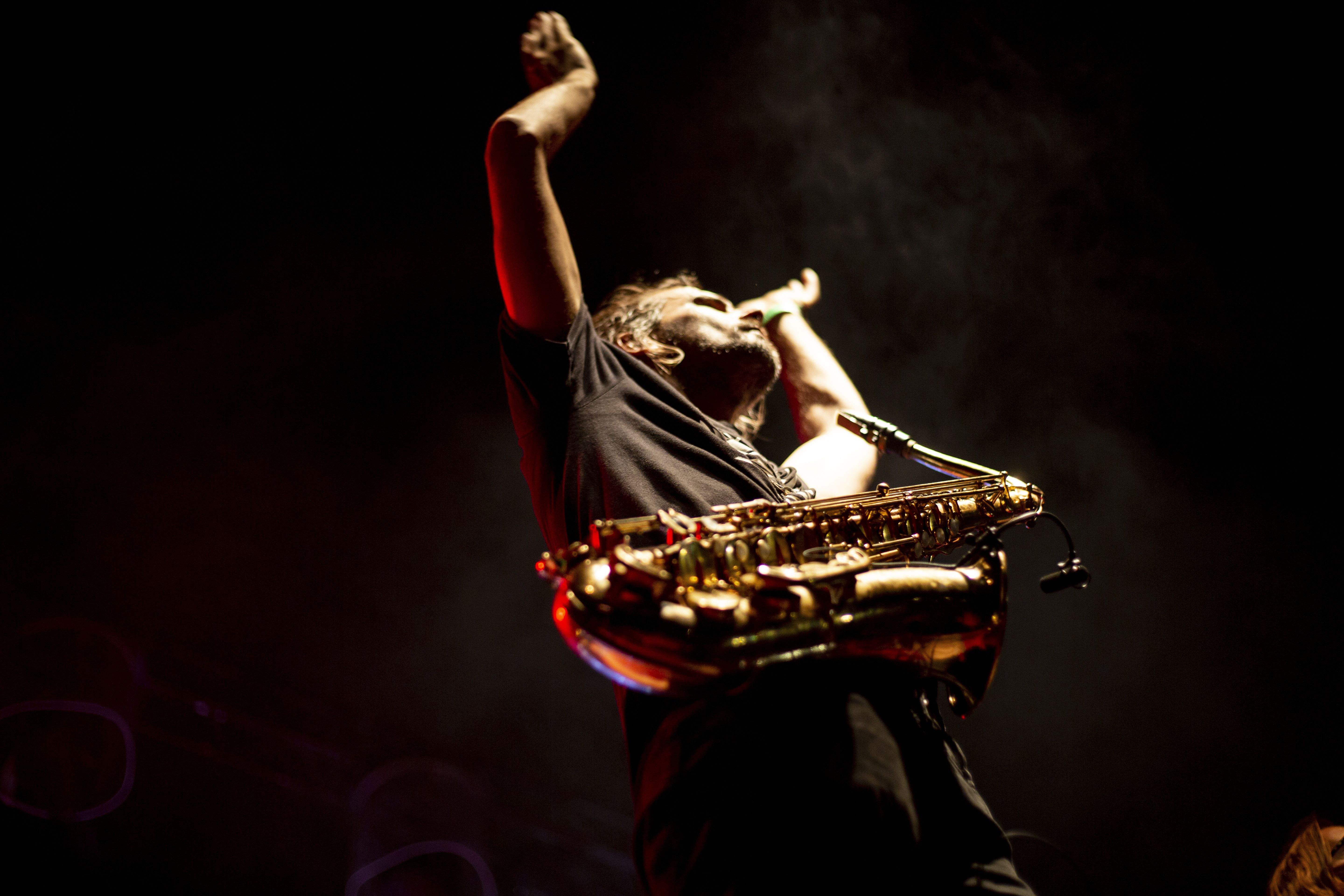 Buhos, en concert. Foto: Àngel Bravo