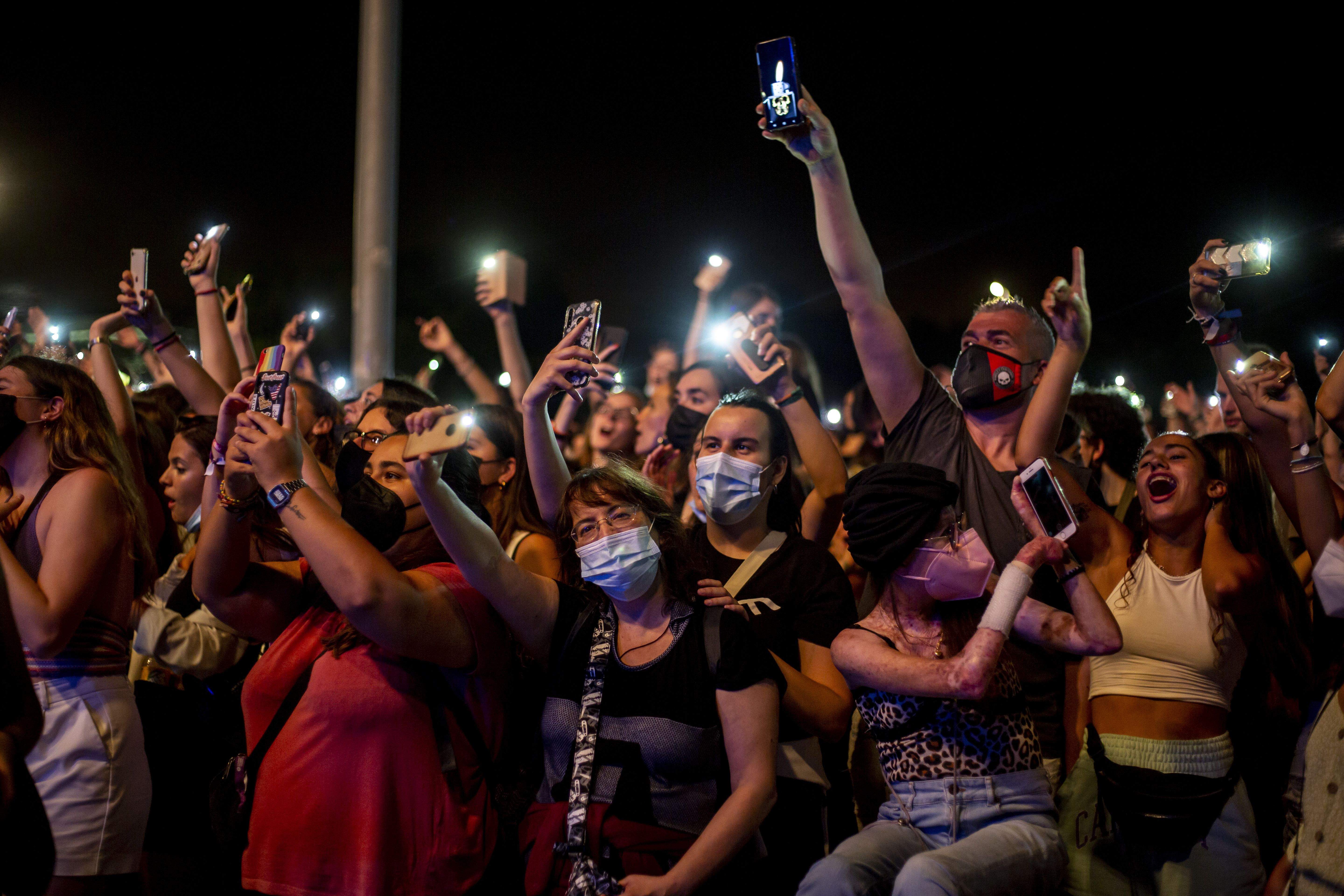 Buhos, en concert. Foto: Àngel Bravo