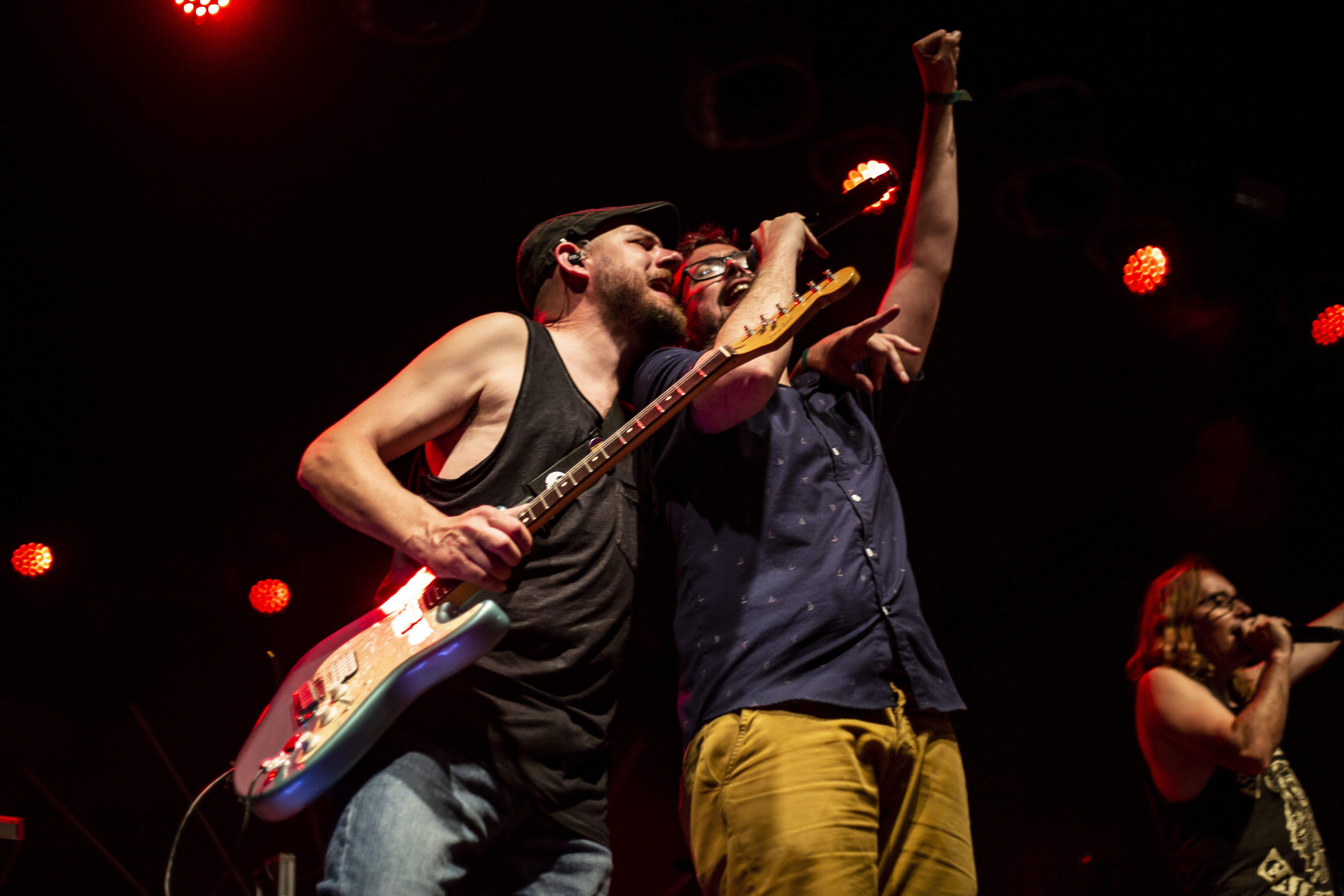 Buhos, en concert. Foto: Àngel Bravo