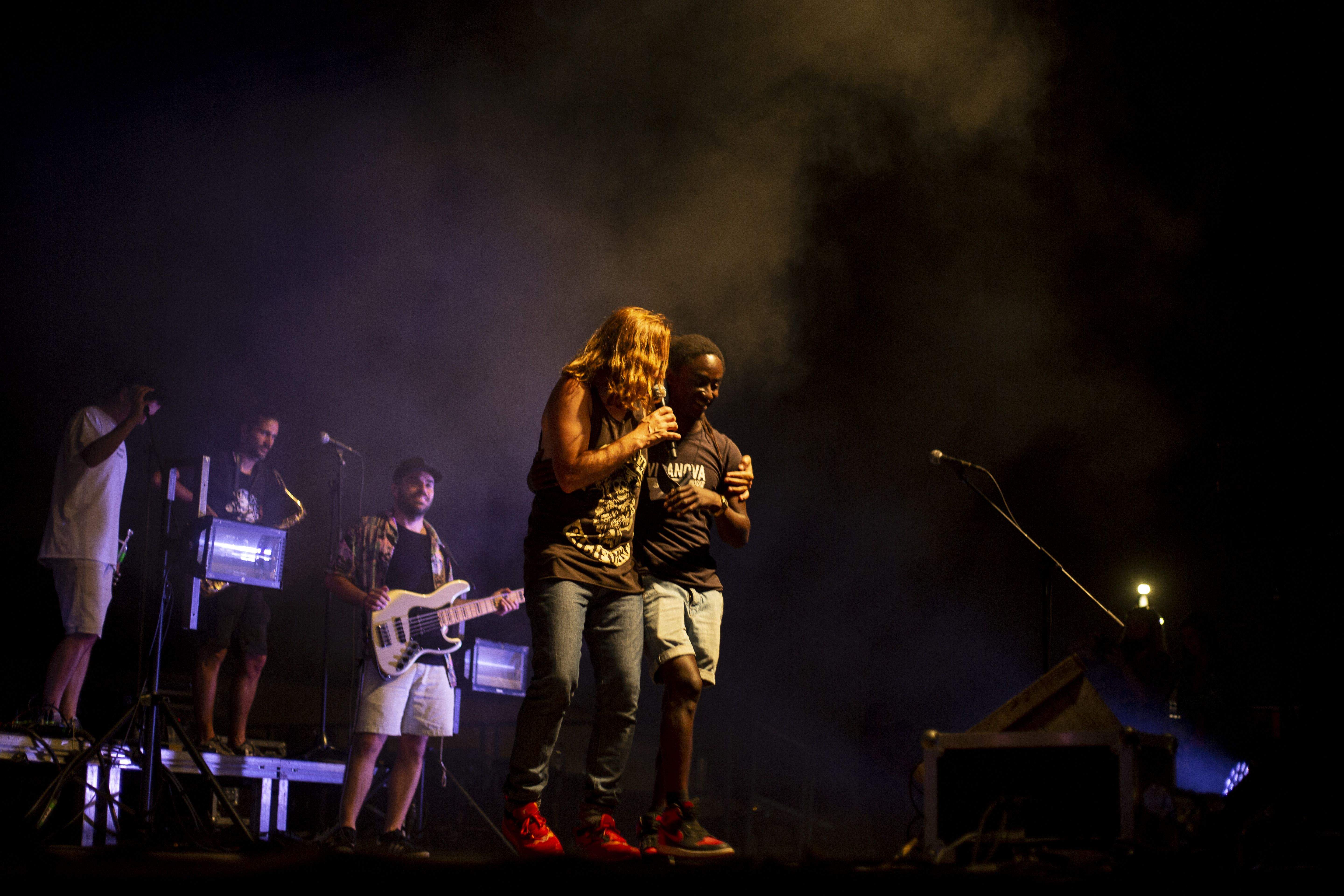 Buhos, en concert. Foto: Àngel Bravo