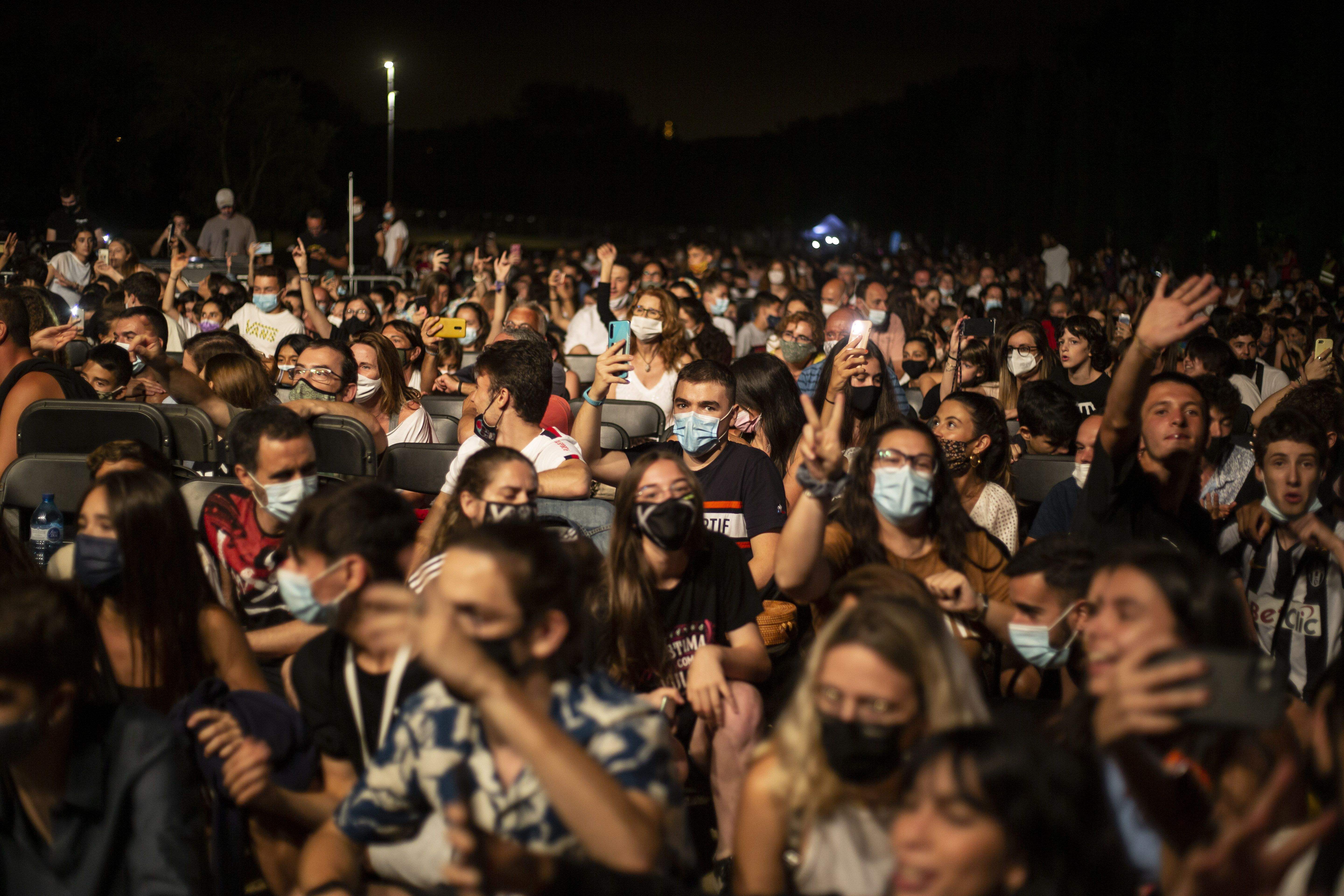 Buhos, en concert. Foto: Àngel Bravo