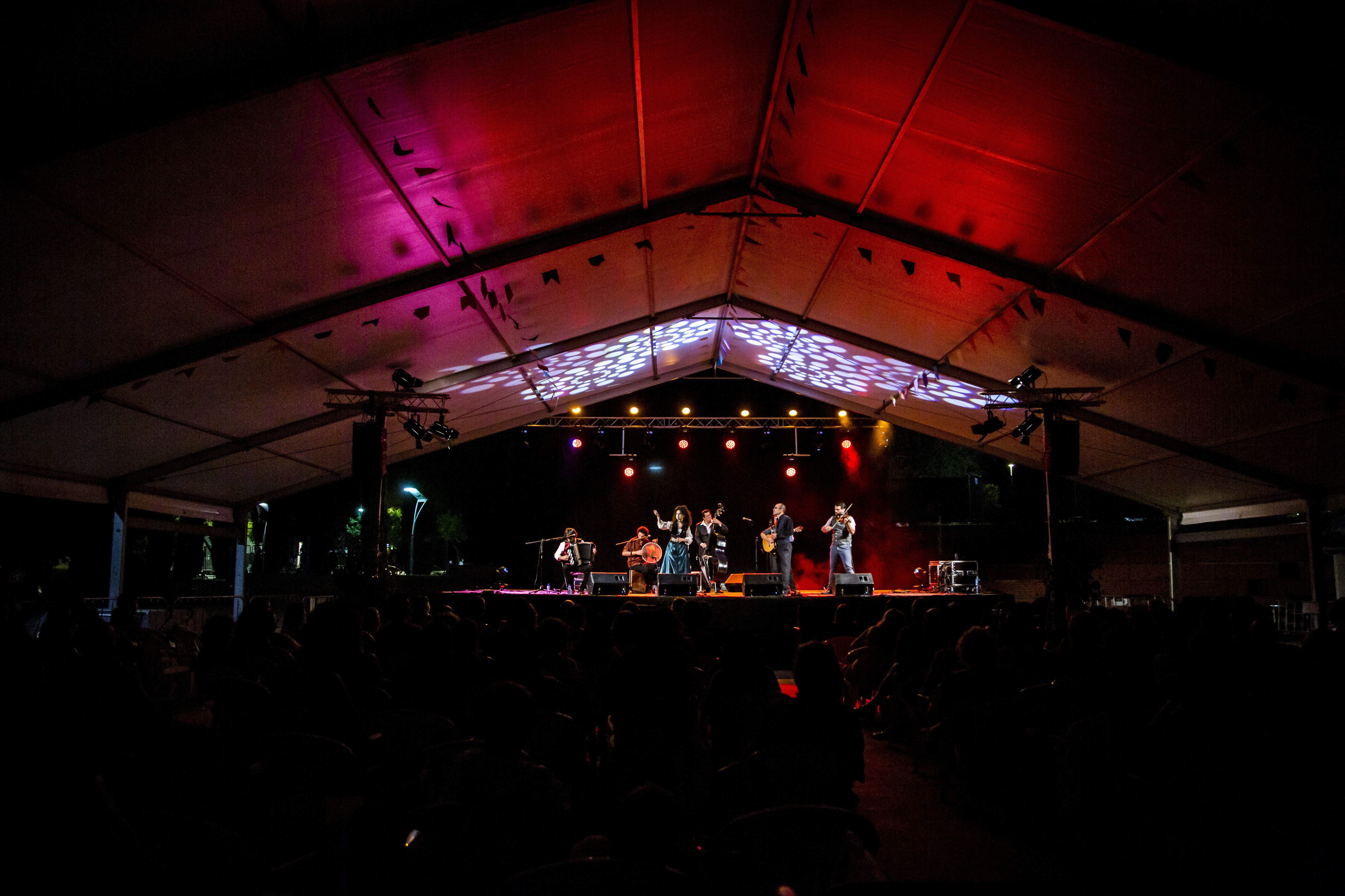 Barcelona Gipsy Balkan Orchestra, en concert. Foto: Àngel Bravo