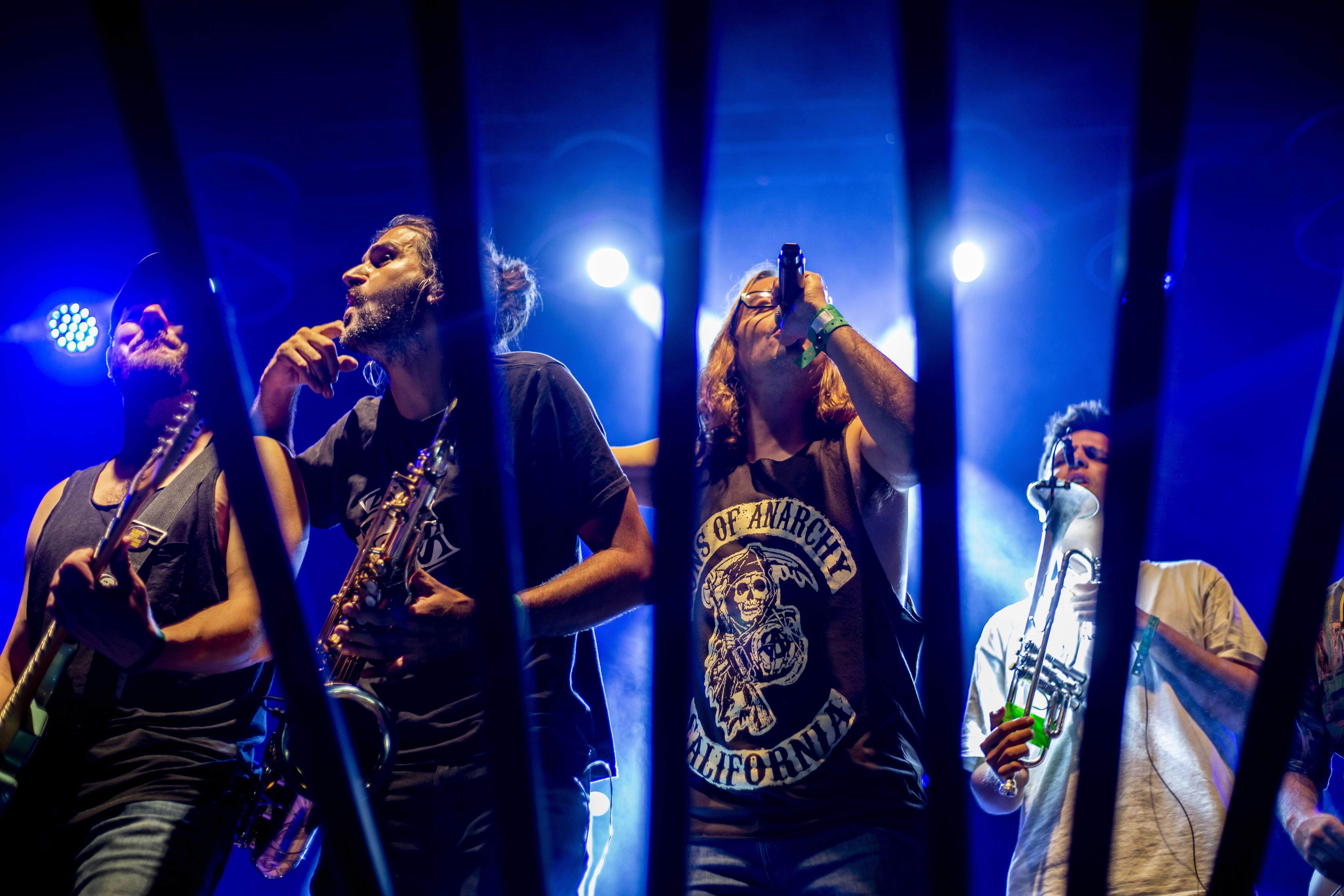 Buhos, en concert. Foto: Àngel Bravo