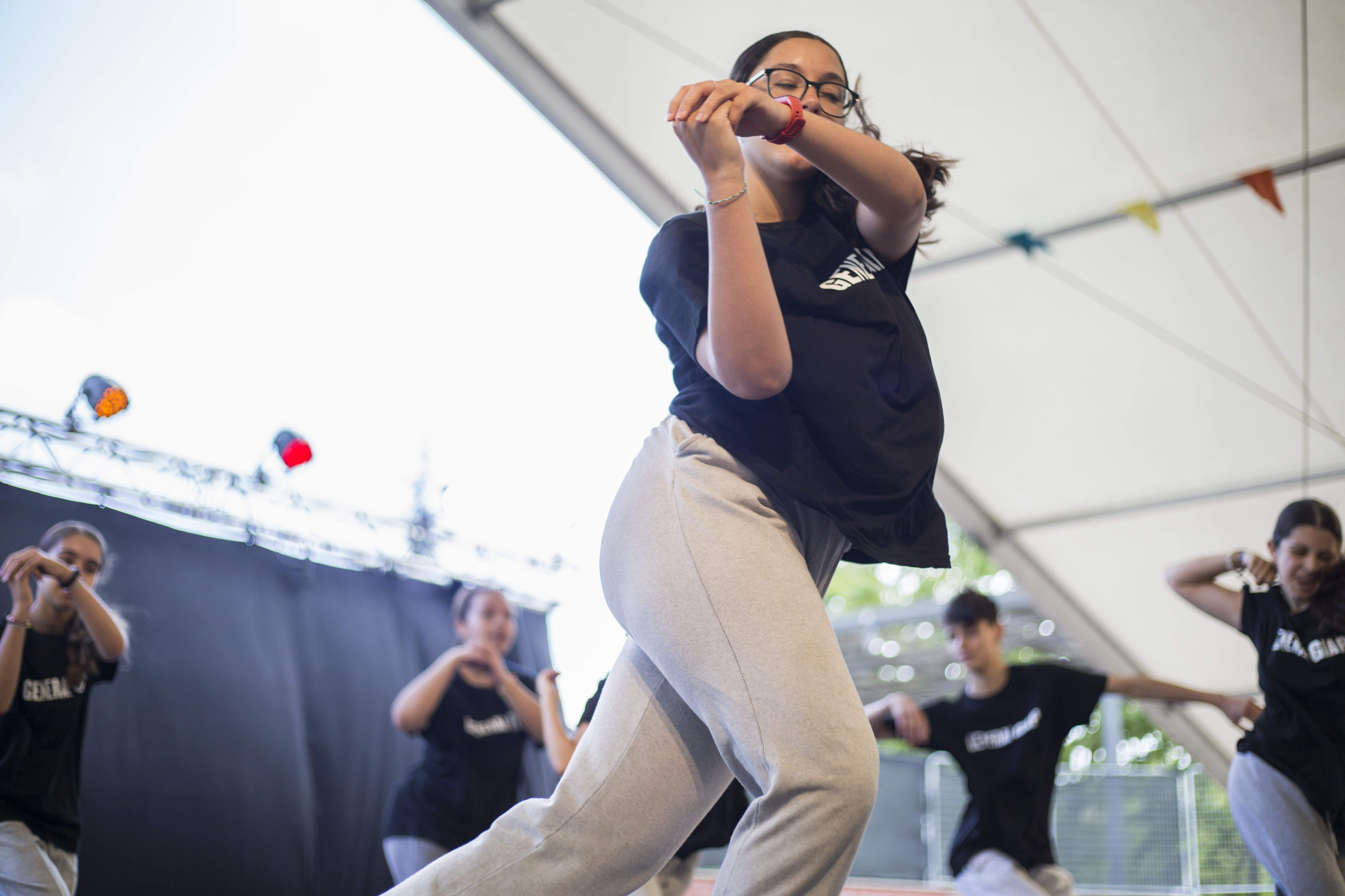 Tarda de danses urbanes i Hip Hop. Foto: Àngel Bravo