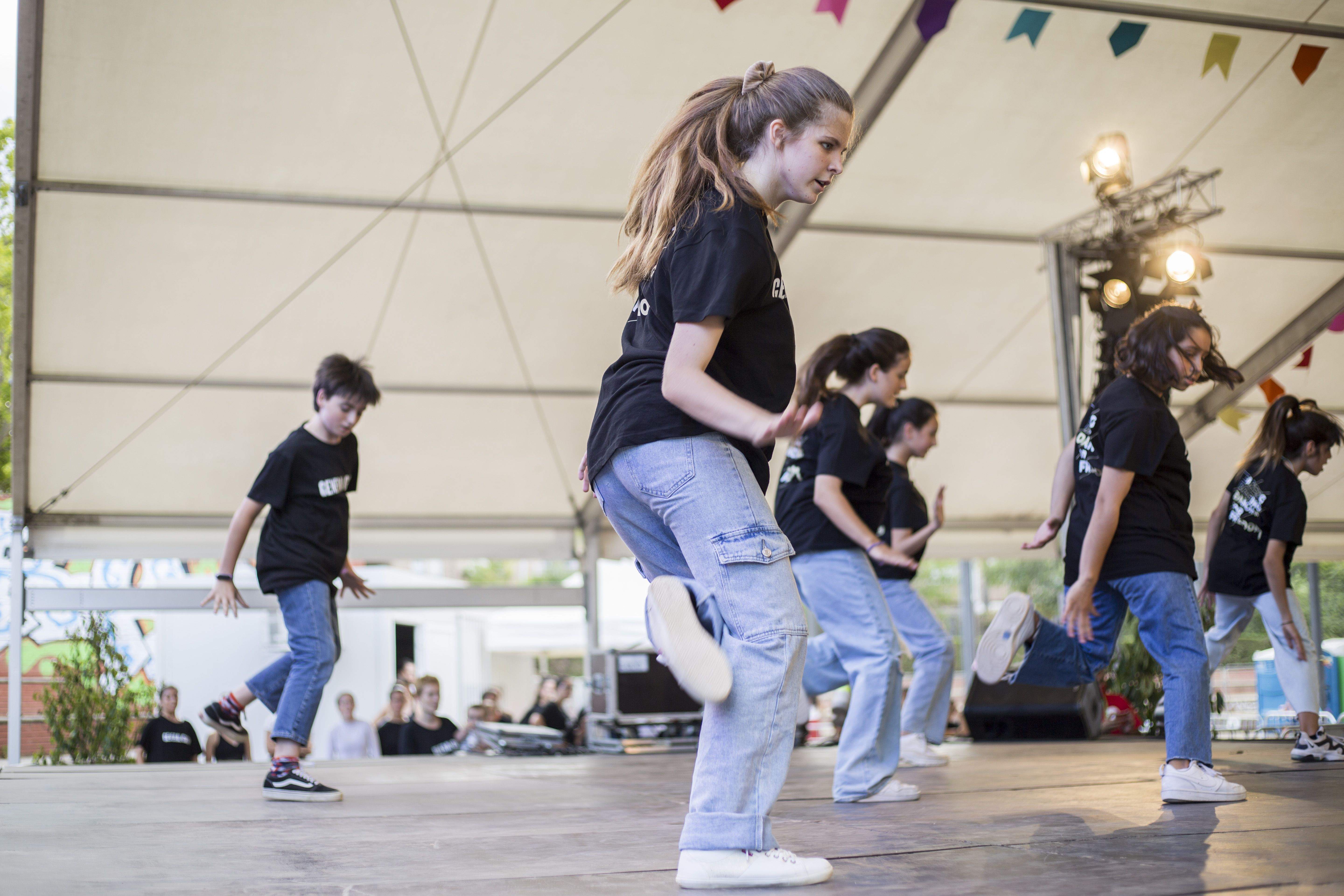 Tarda de danses urbanes i Hip Hop. Foto: Àngel Bravo