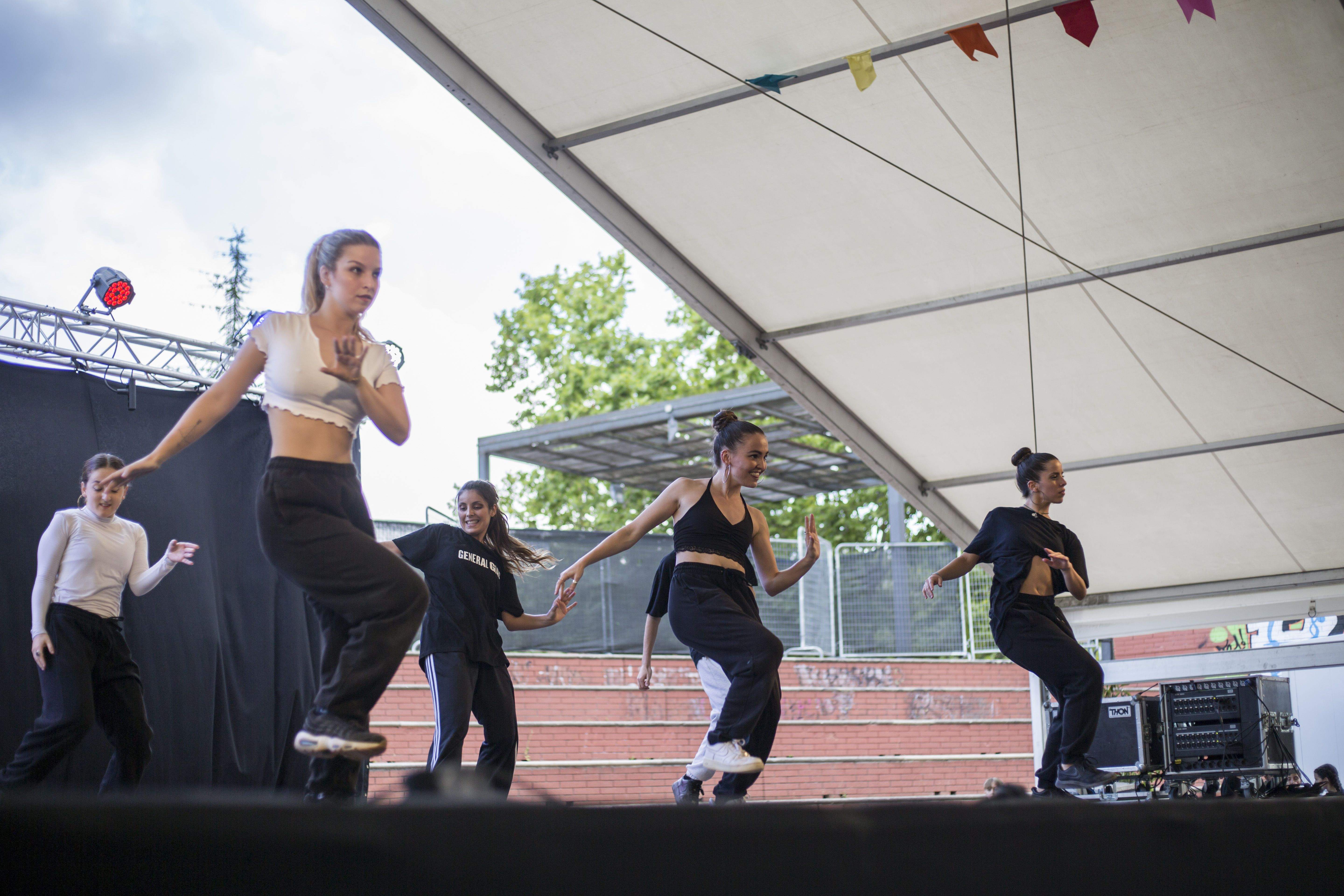 Tarda de danses urbanes i Hip Hop. Foto: Àngel Bravo