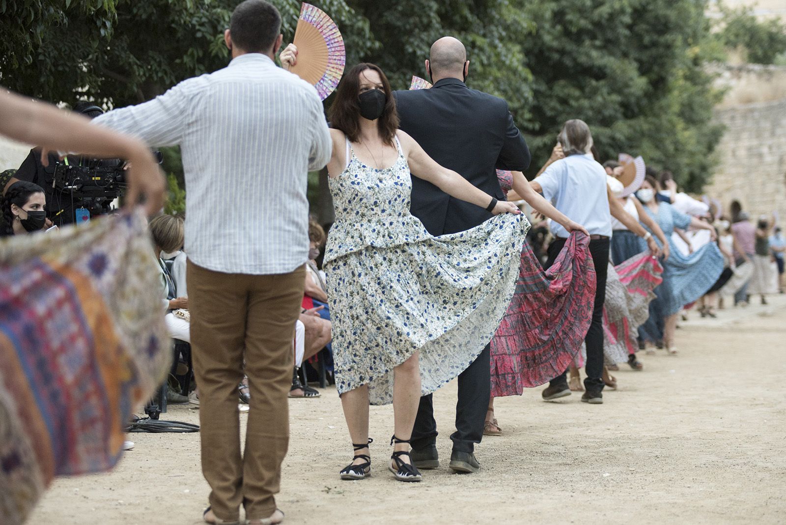 "Paga-li, Joan" ball del vano i el ram. Foto: Bernat Millet.