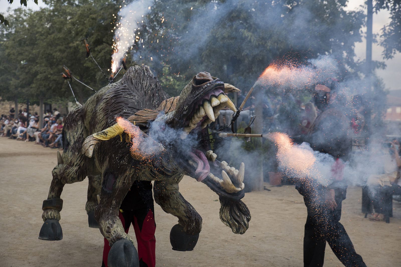 Mostra dels entremesos dels Seguicis festius de Sant Cugat. Foto: Bernat Millet.