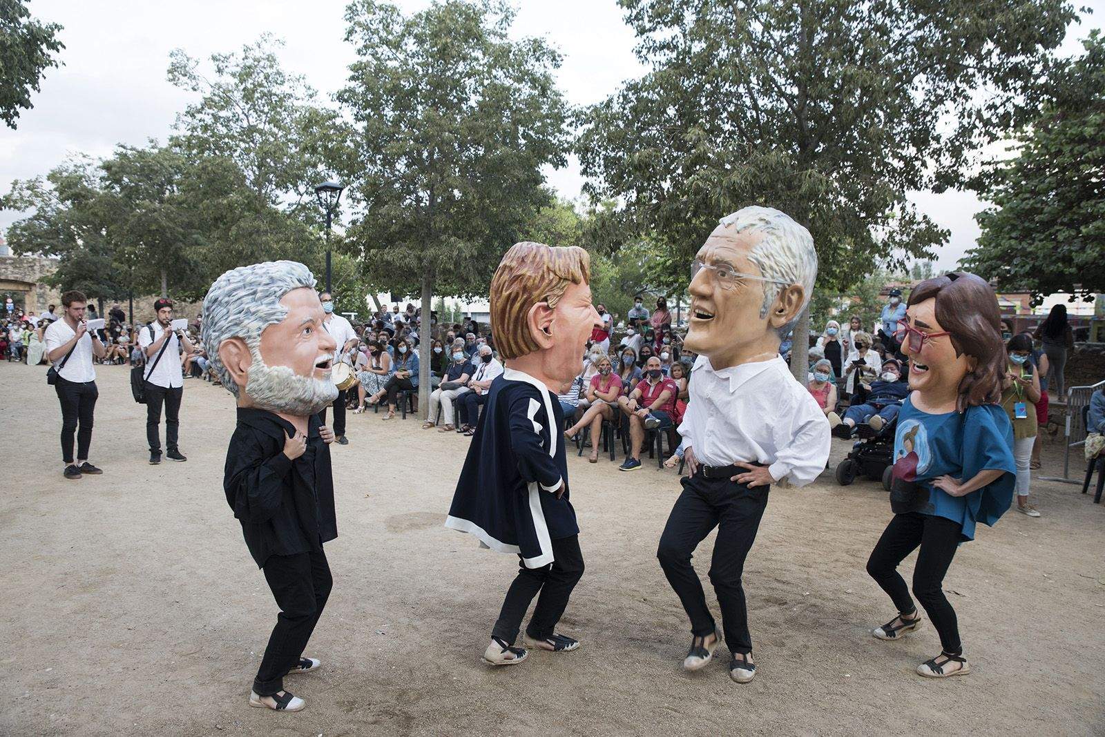 Mostra dels entremesos dels Seguicis festius de Sant Cugat. Foto: Bernat Millet.