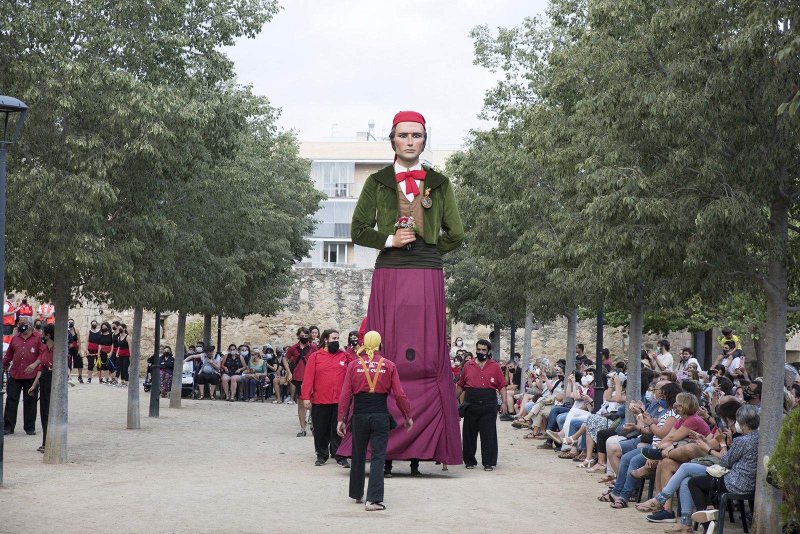 Mostra dels entremesos dels Seguicis festius de Sant Cugat. Foto: Bernat Millet.