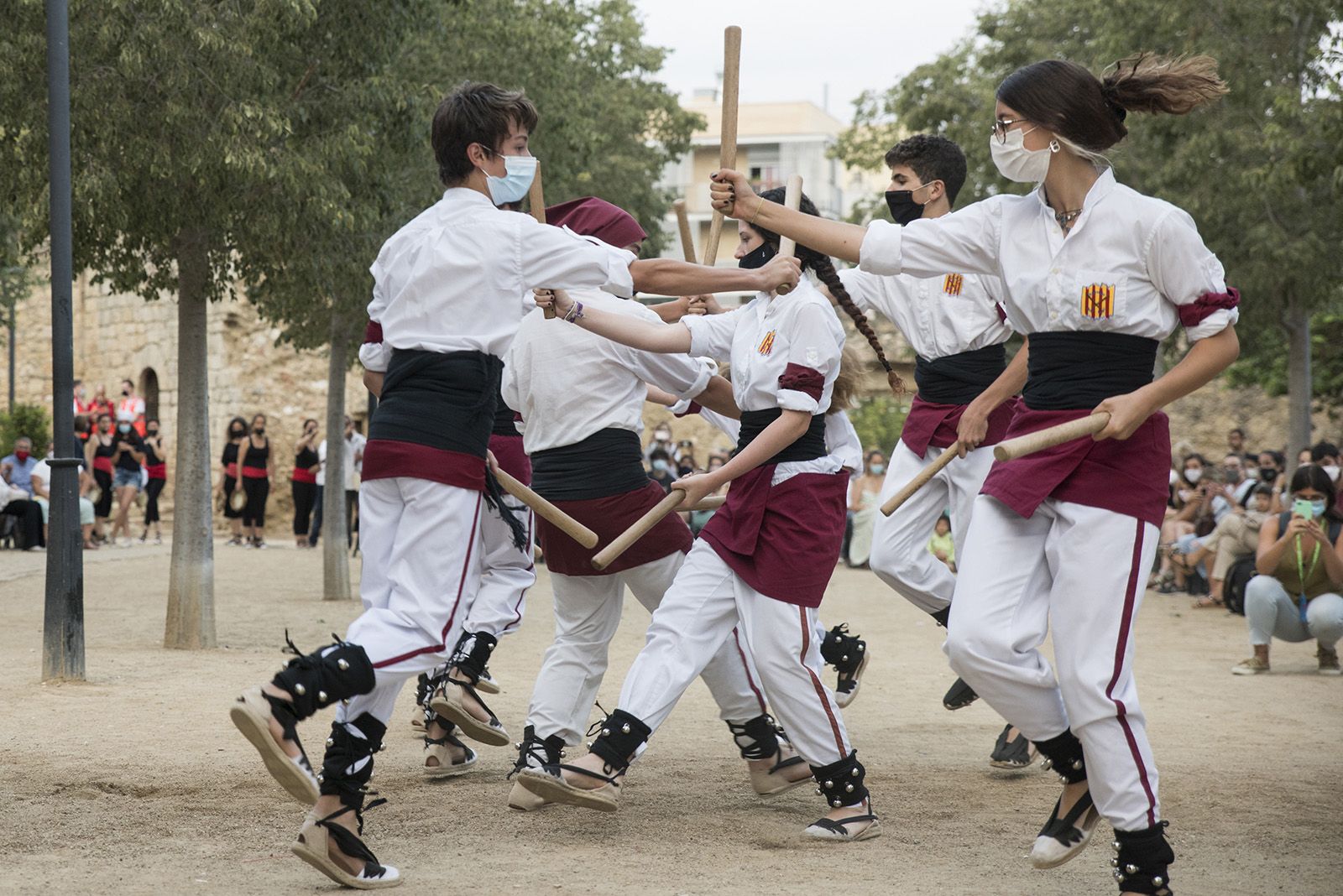 Mostra dels entremesos dels Seguicis festius de Sant Cugat. Foto: Bernat Millet.