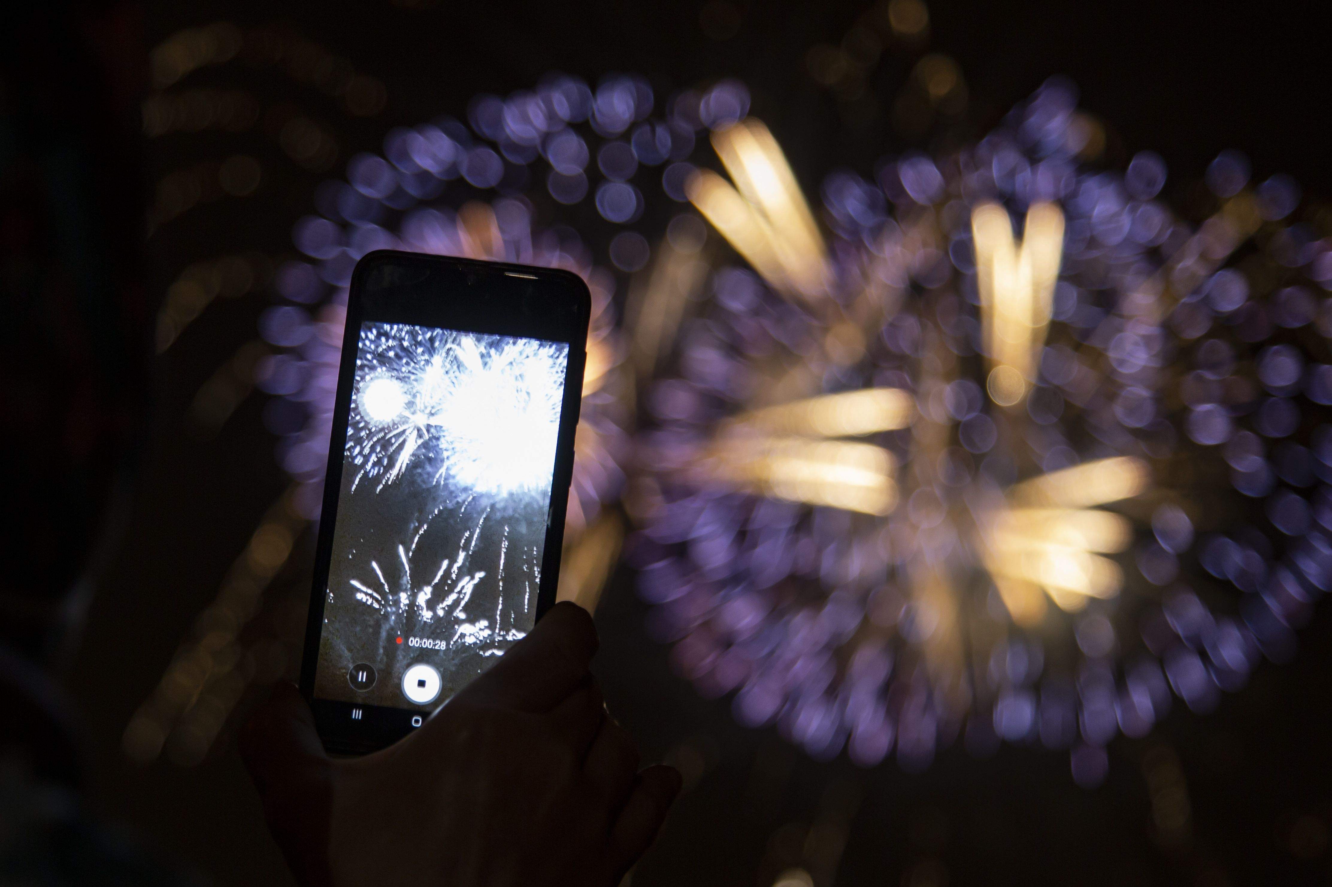 Castell de focs. Foto: Àngel Bravo