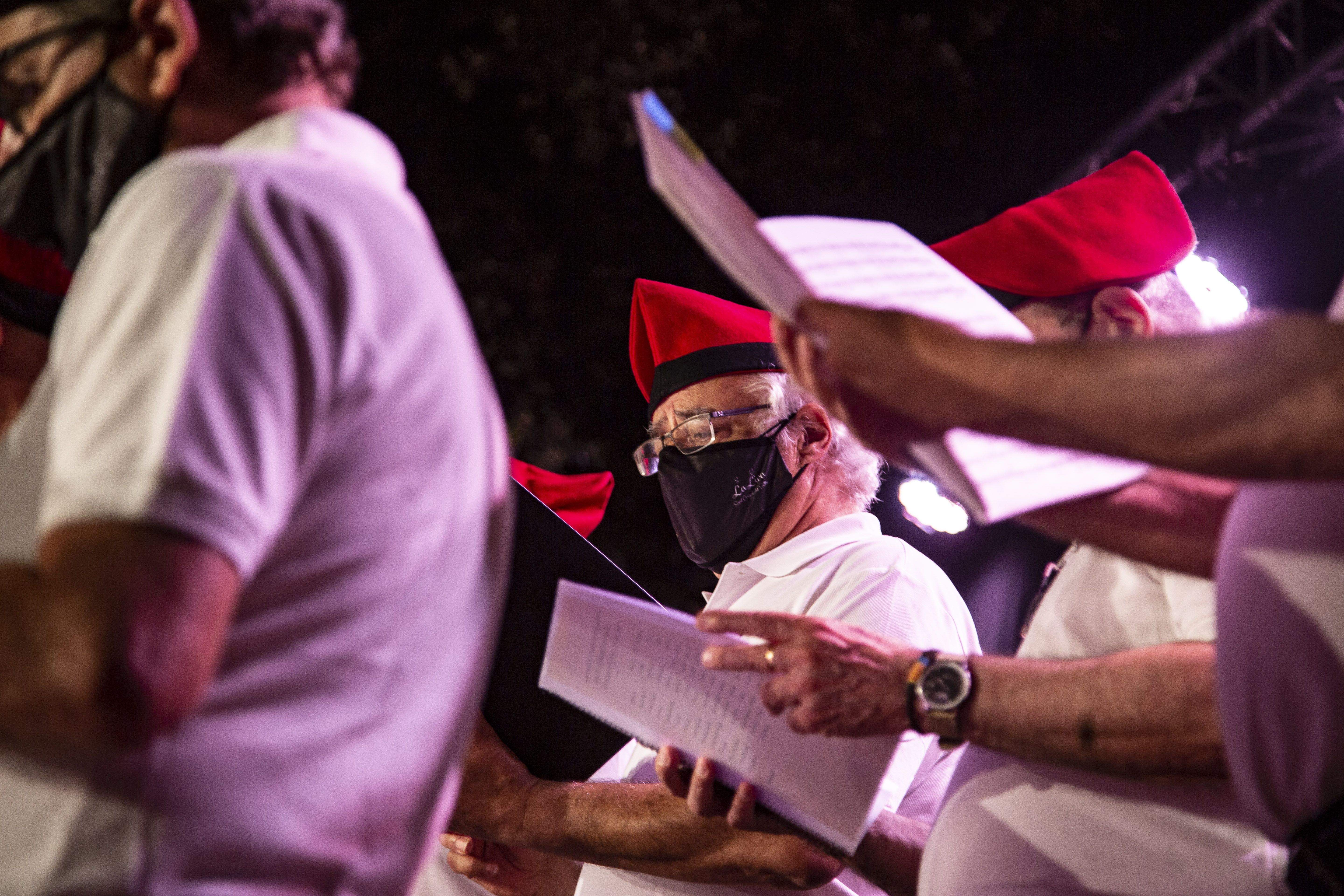 La Lira i la sardana. Foto: Àngel Bravo