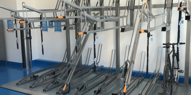 El nou Hub Sant Cugat comptarà amb aparcaments i zones de reparació. FOTO: Nielo Ballart