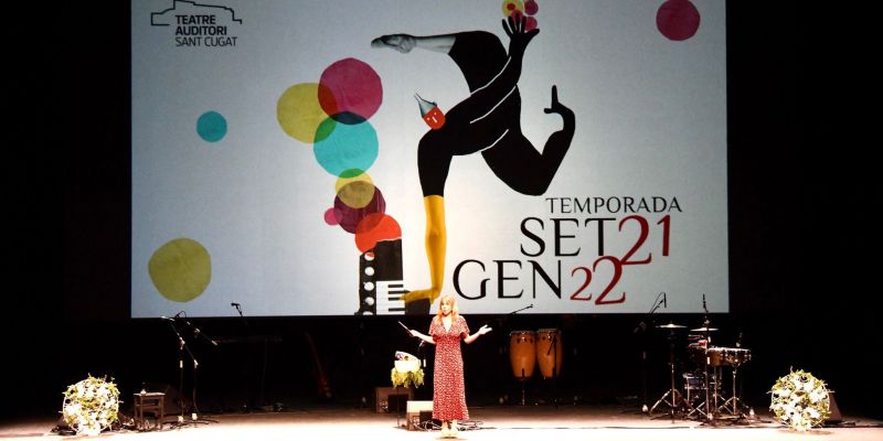 Marina Romero ha presentat l'acte de presentació de la nova temporada del Teatre-Auditori. FOTO: Cedida