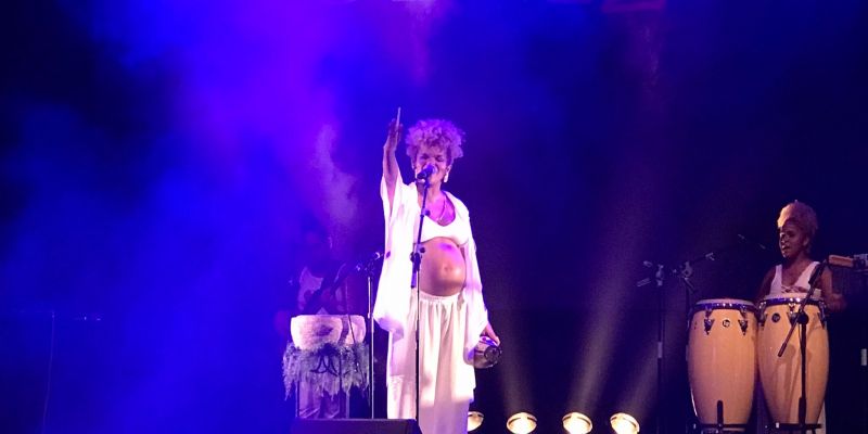 Espectacle de Las Karamba en la presentació de la nova temporada del Teatre-Auditori. FOTO: TOT Sant Cugat