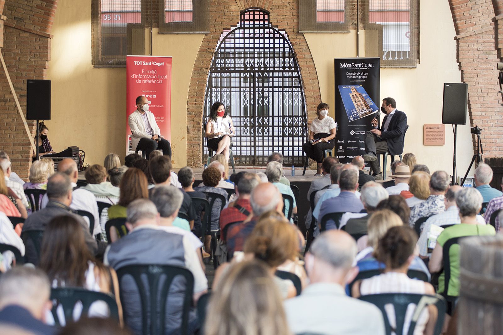 Presentació Món Sant Cugat. Foto: Bernat Millet.