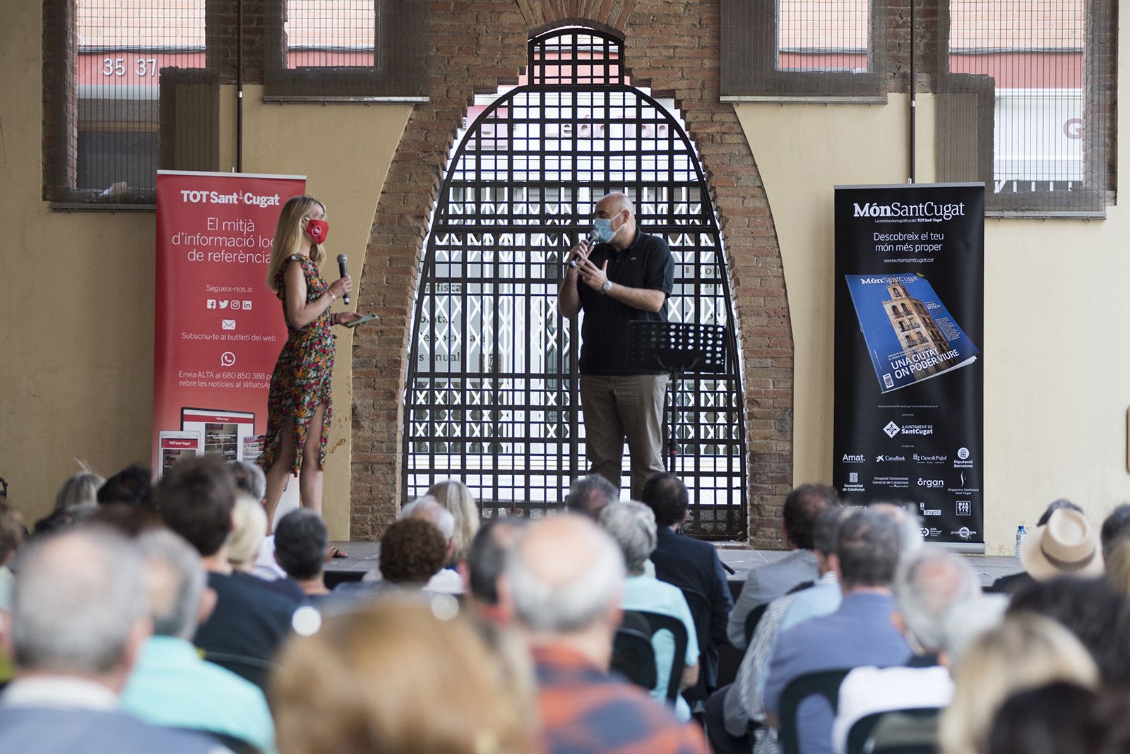 Presentació Món Sant Cugat. Foto: Bernat Millet.