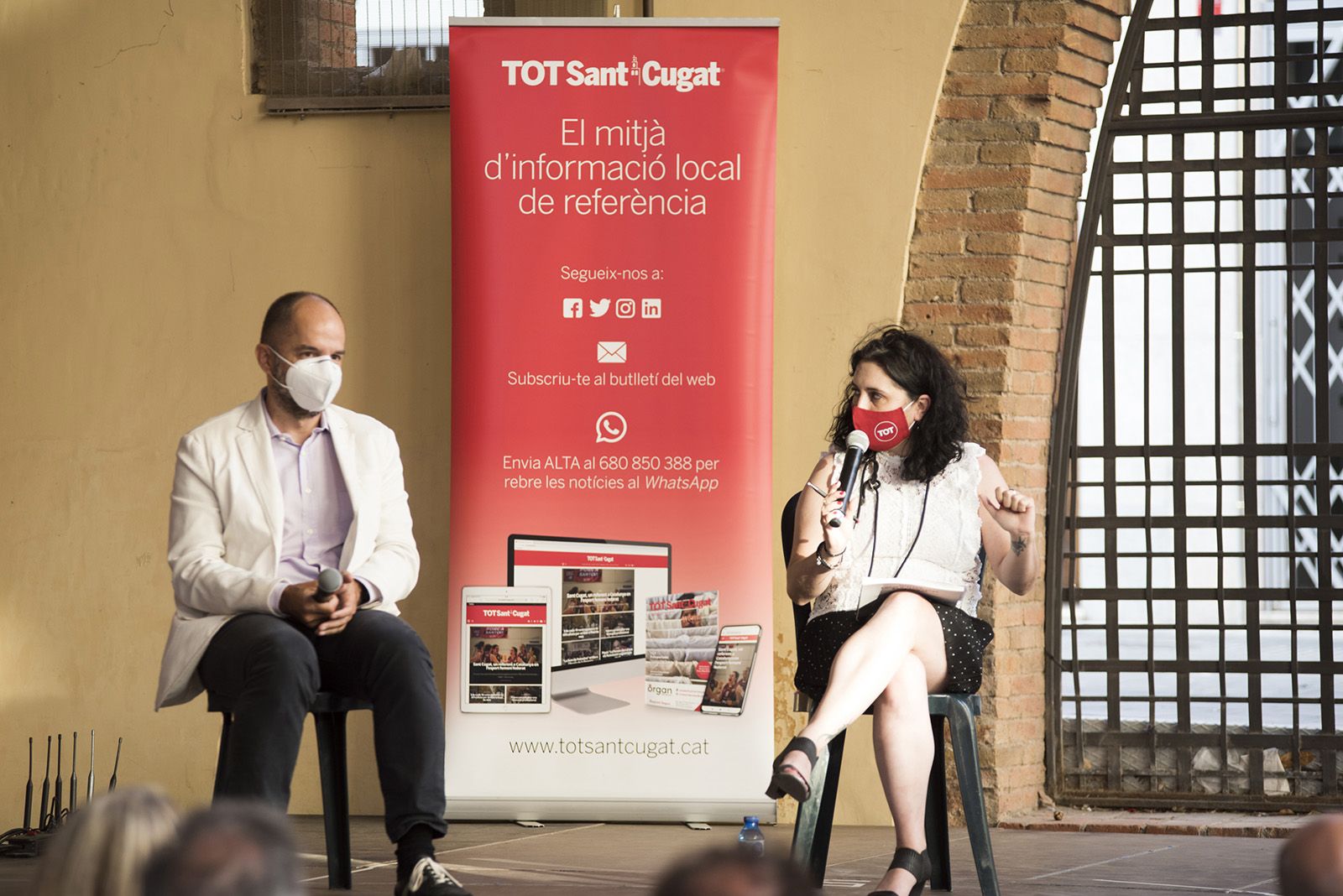 Presentació Món Sant Cugat. Foto: Bernat Millet.