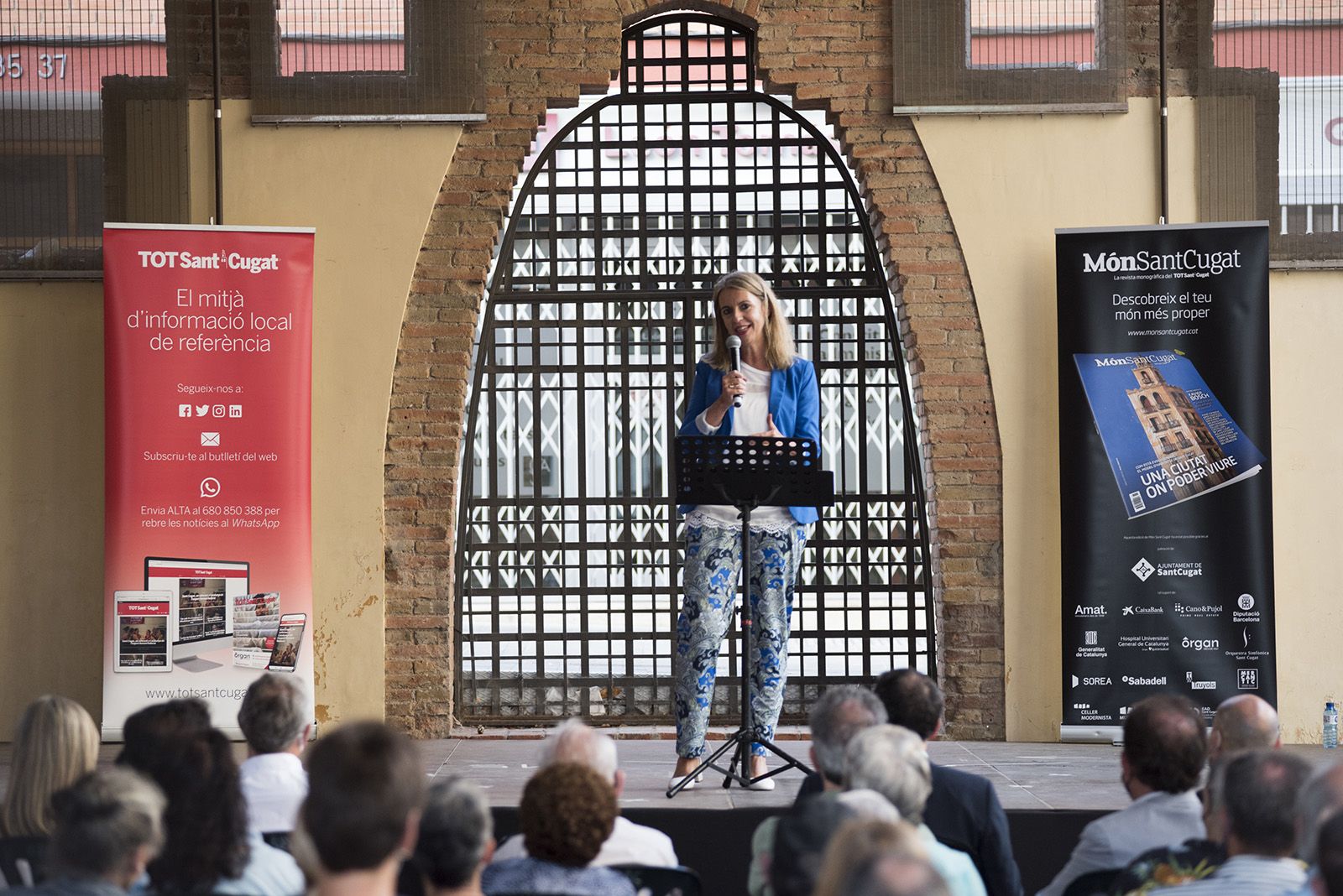 Presentació Món Sant Cugat. Foto: Bernat Millet.