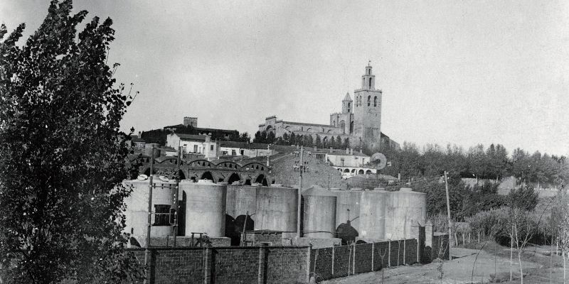 Celler Cooperatiu als anys 30 del s. XX. Ramon Moncau Capellades