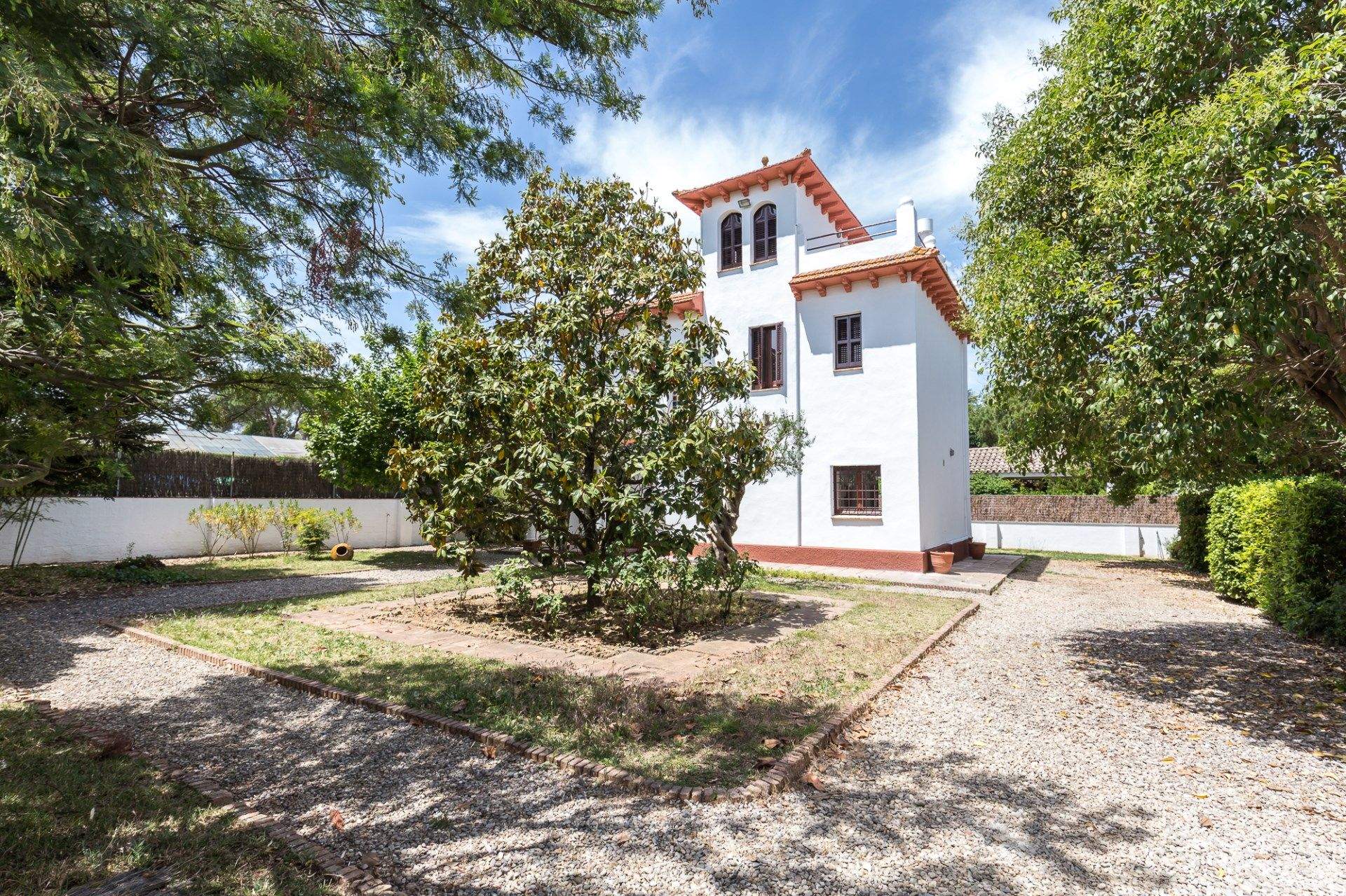 Casa històrica a prop del golf de Sant Cugat de la immobiliària AMAT. FOTO: Cedida