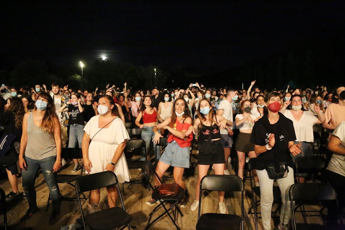 Un concert de la Festa Major de Sant Cugat FOTO: Anna Bassa 