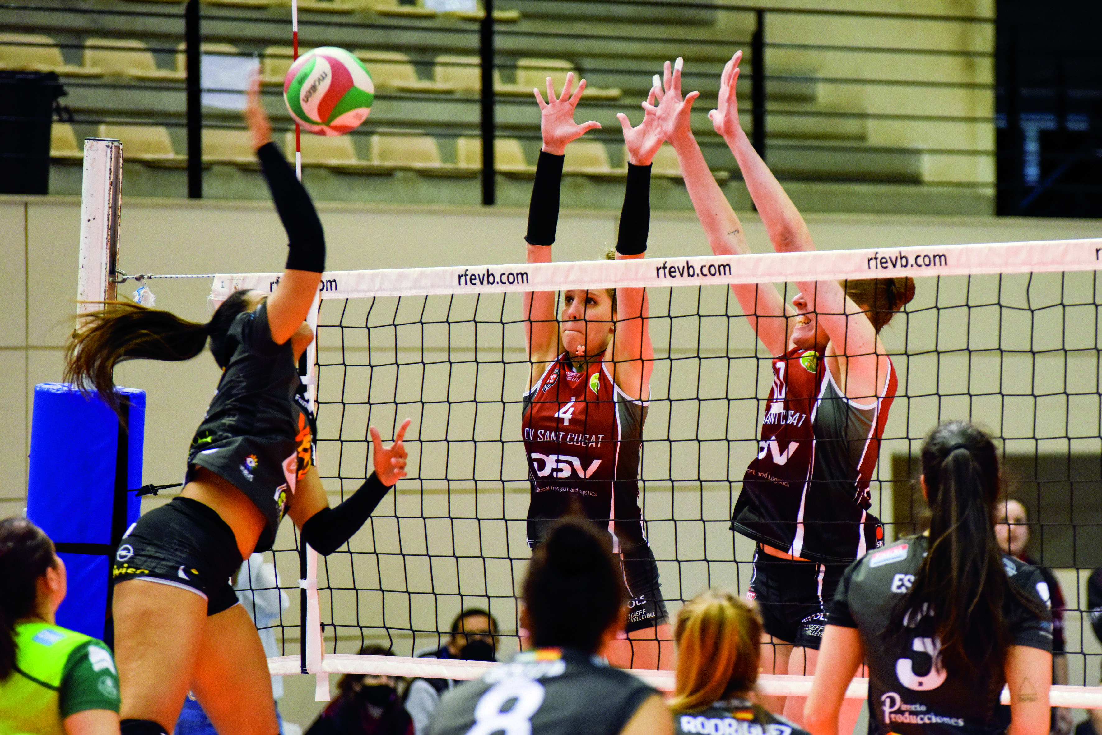 El DSV Club Voleibol Sant Cugat buscarà repetir la gesta de la darrera temporada. FOTO: Bernat Millet