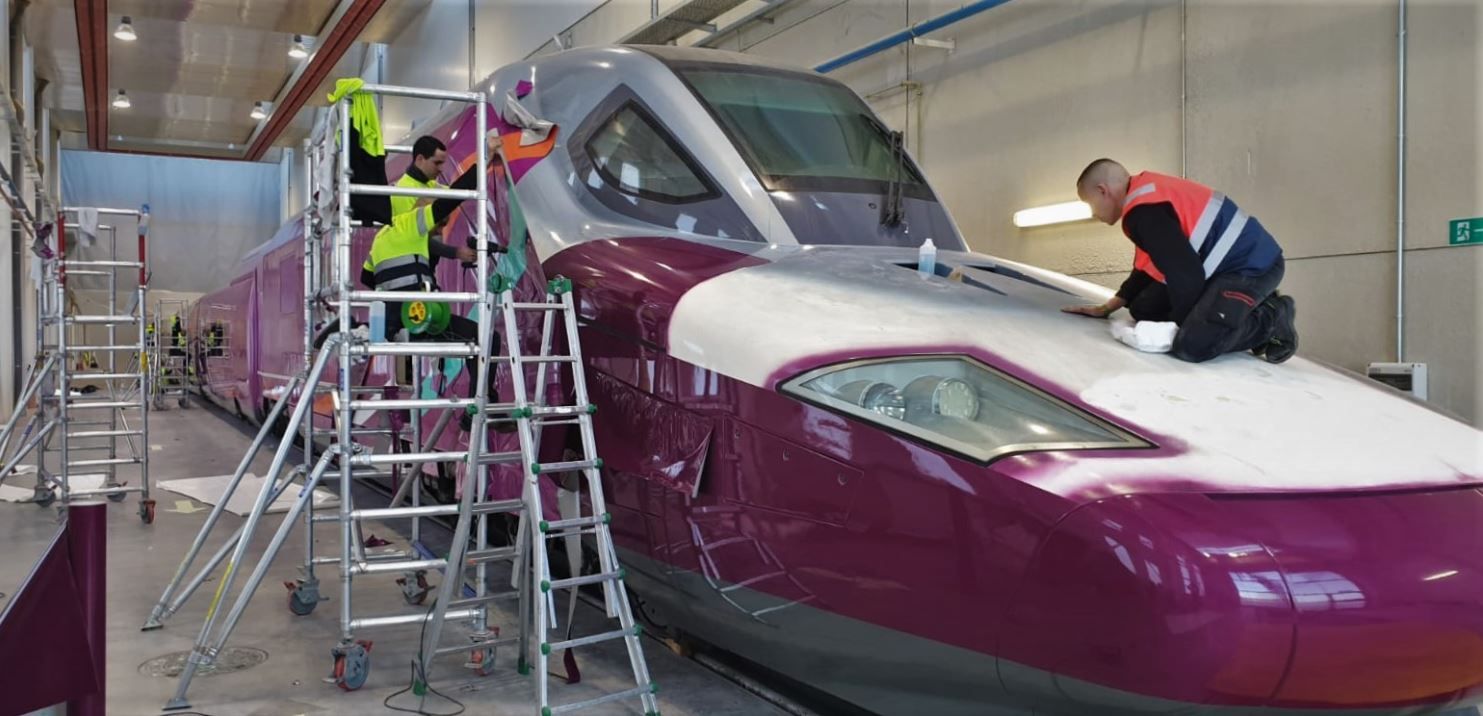 Treballs de vinilació amb la tecnologia HP Latex. FOTO: Cedida