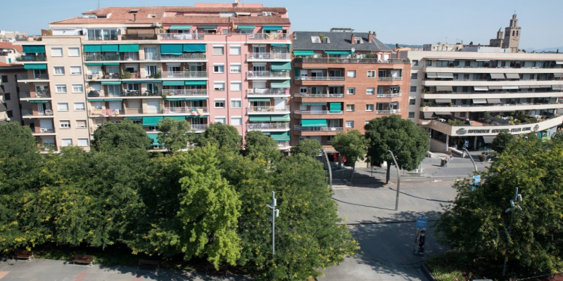 Habitatges a la rambla del Celler FOTO: Arxiu