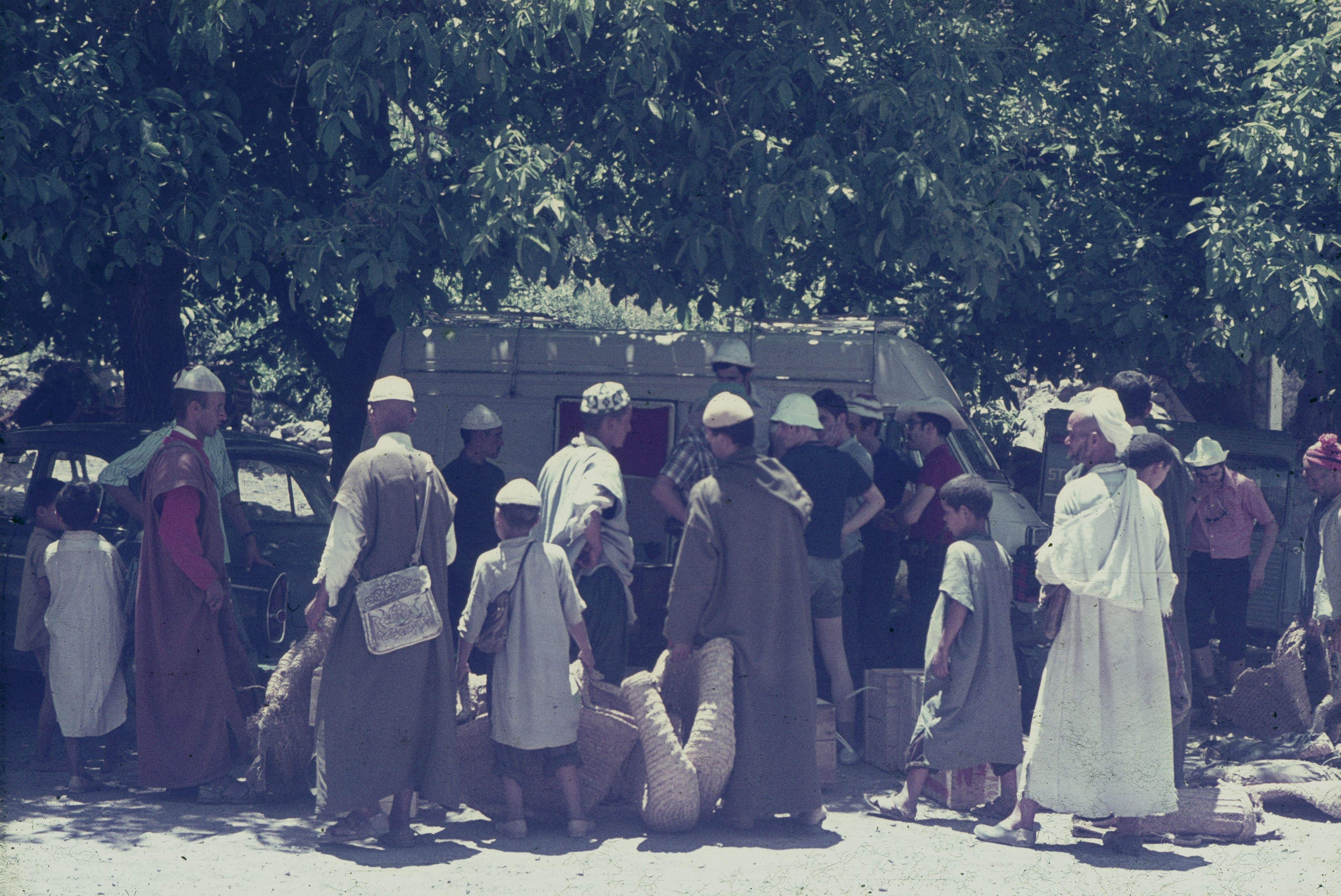 contractant portadors a Imlil