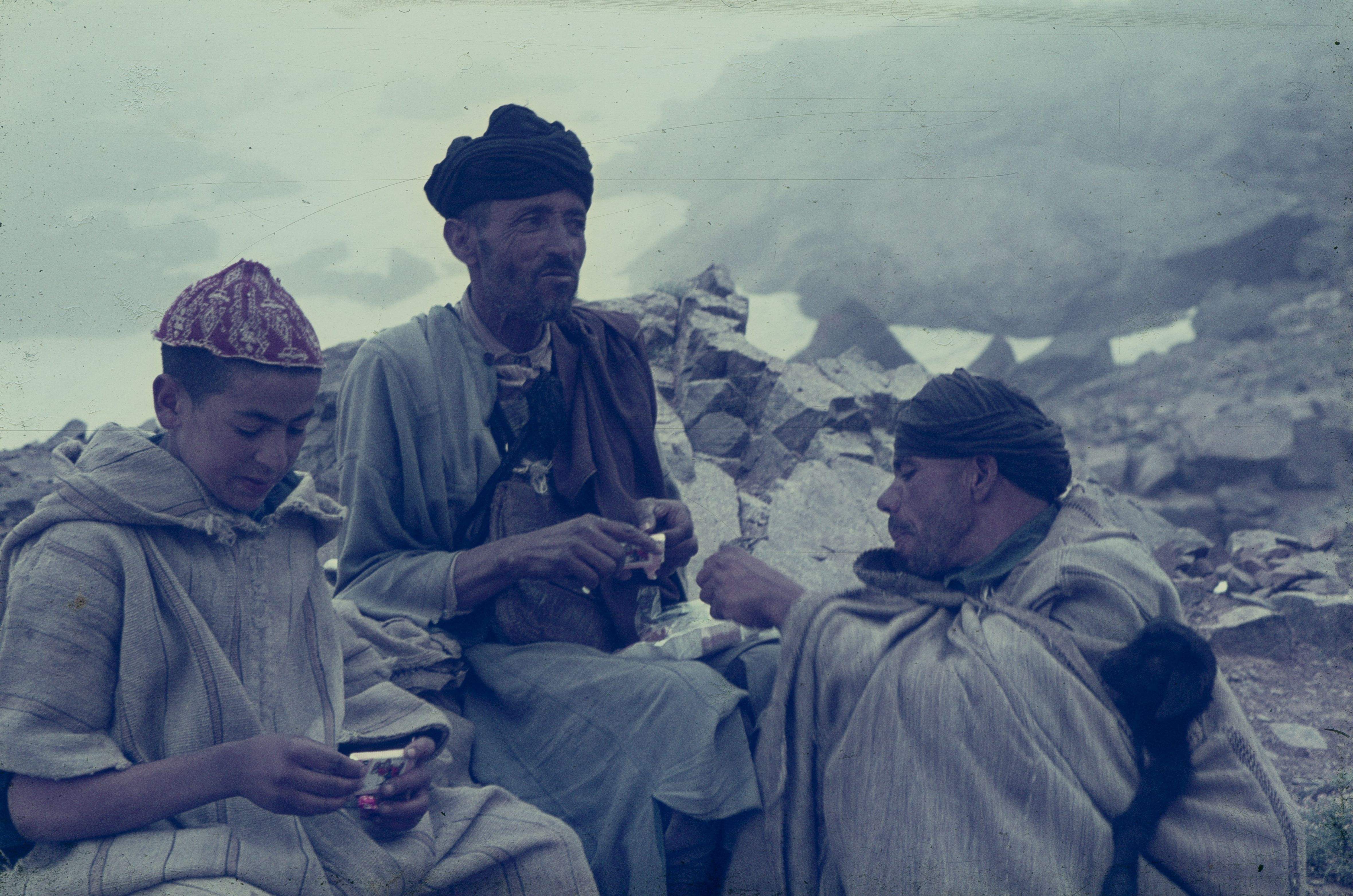 pastors al voltant del refugi Neltner