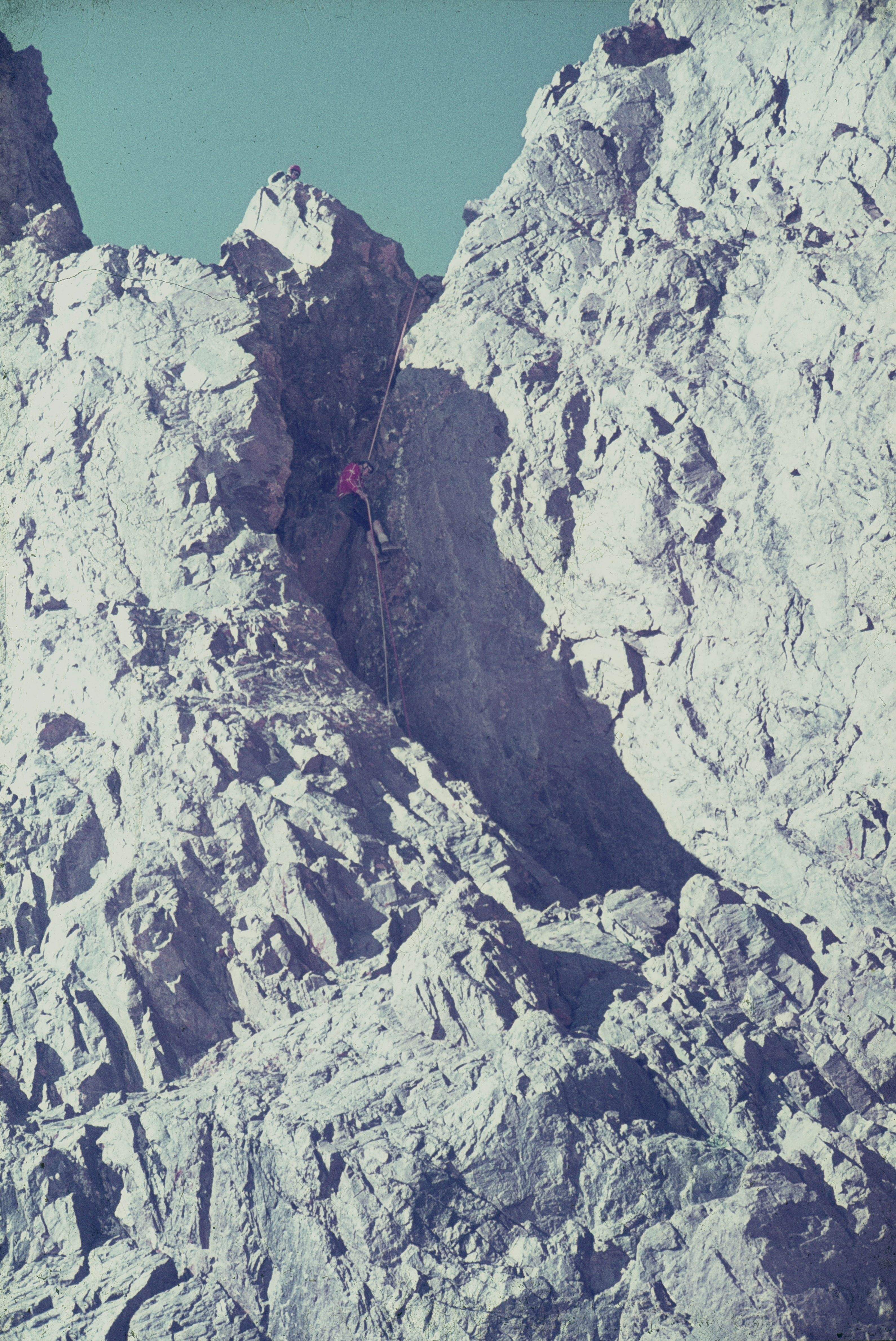 baixant del akiud sud de 4010 m