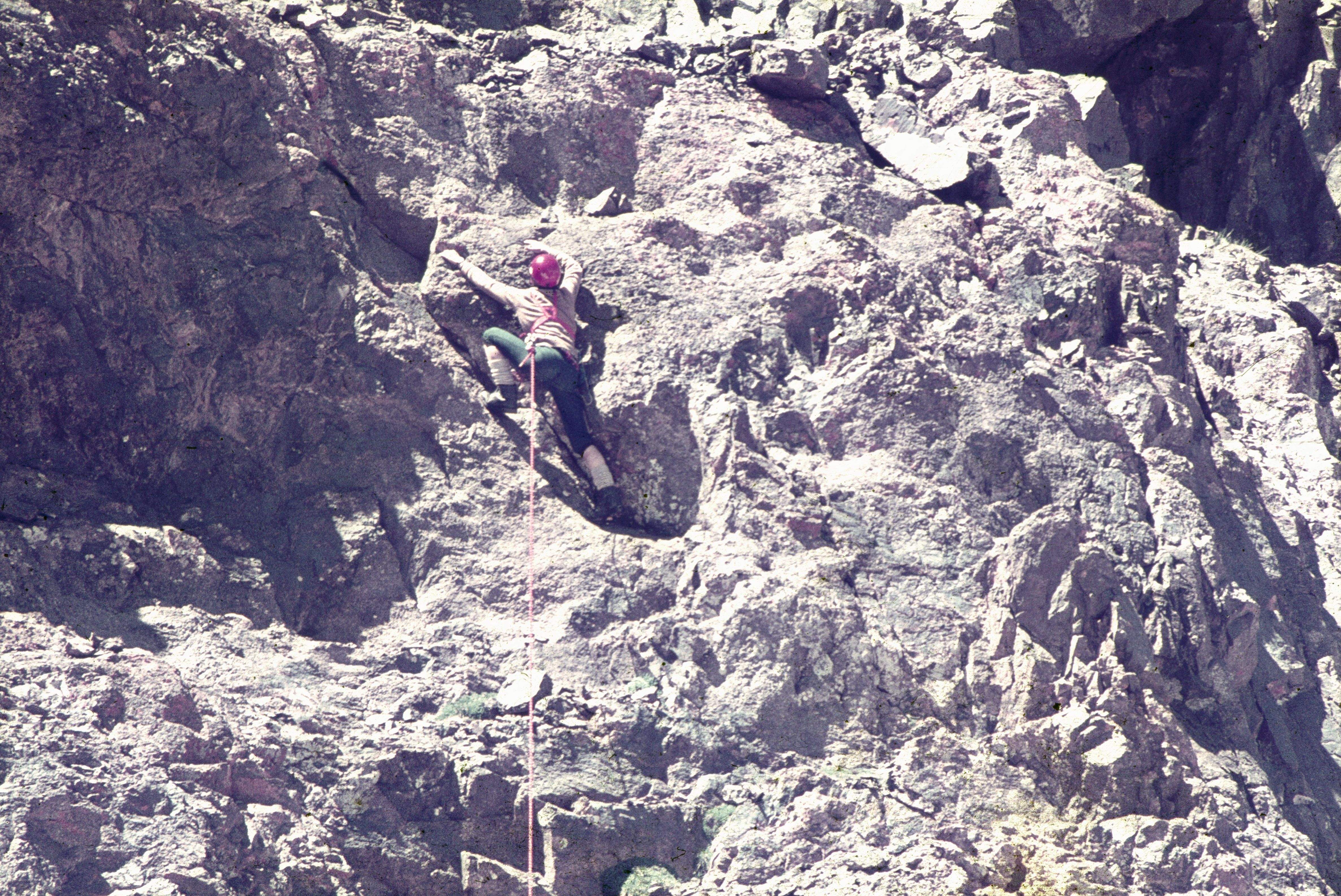 ascensió aresta sud - oest al dit tadat 3.837 m