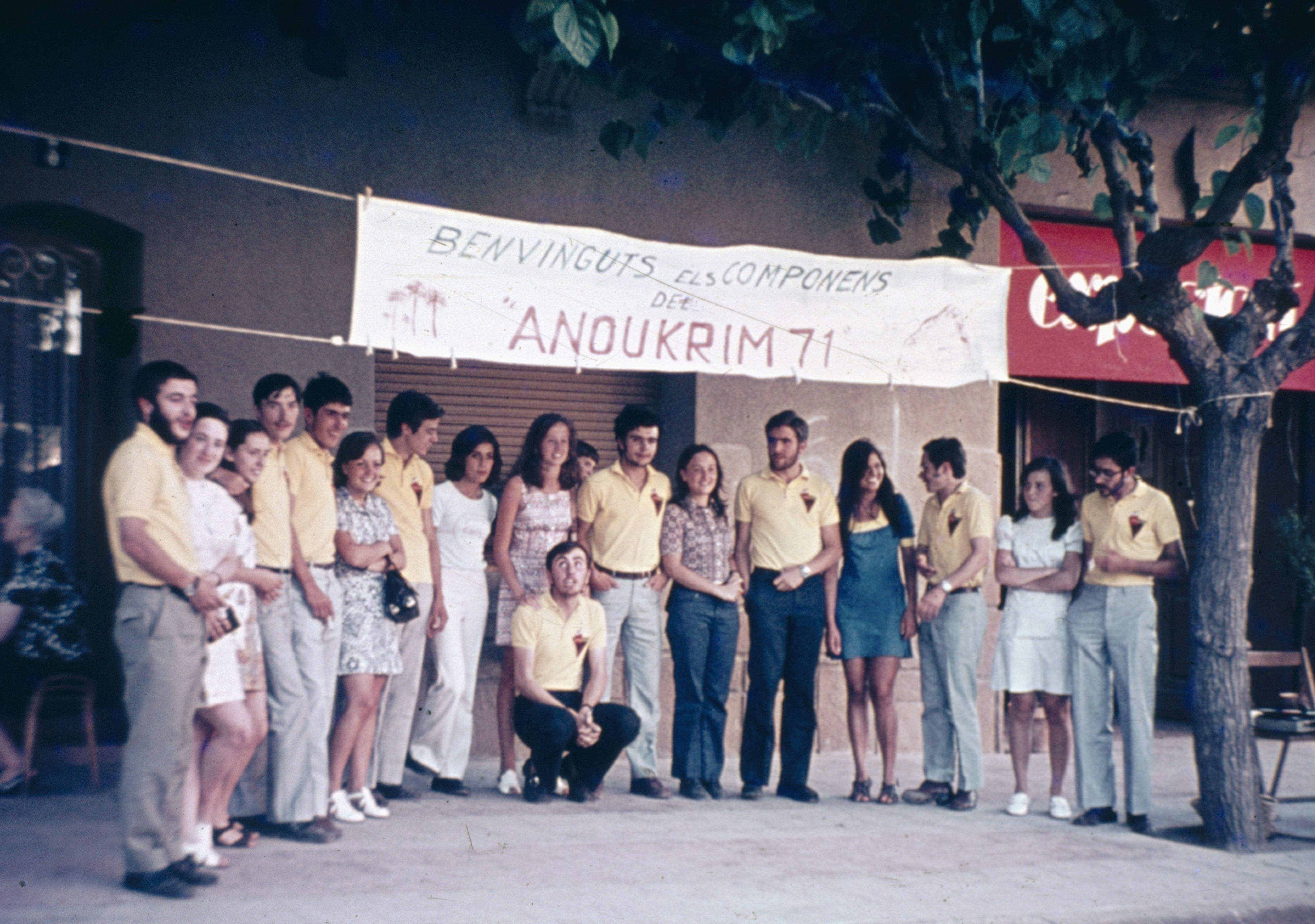 foto de grup a la tornada a Sant Cugat